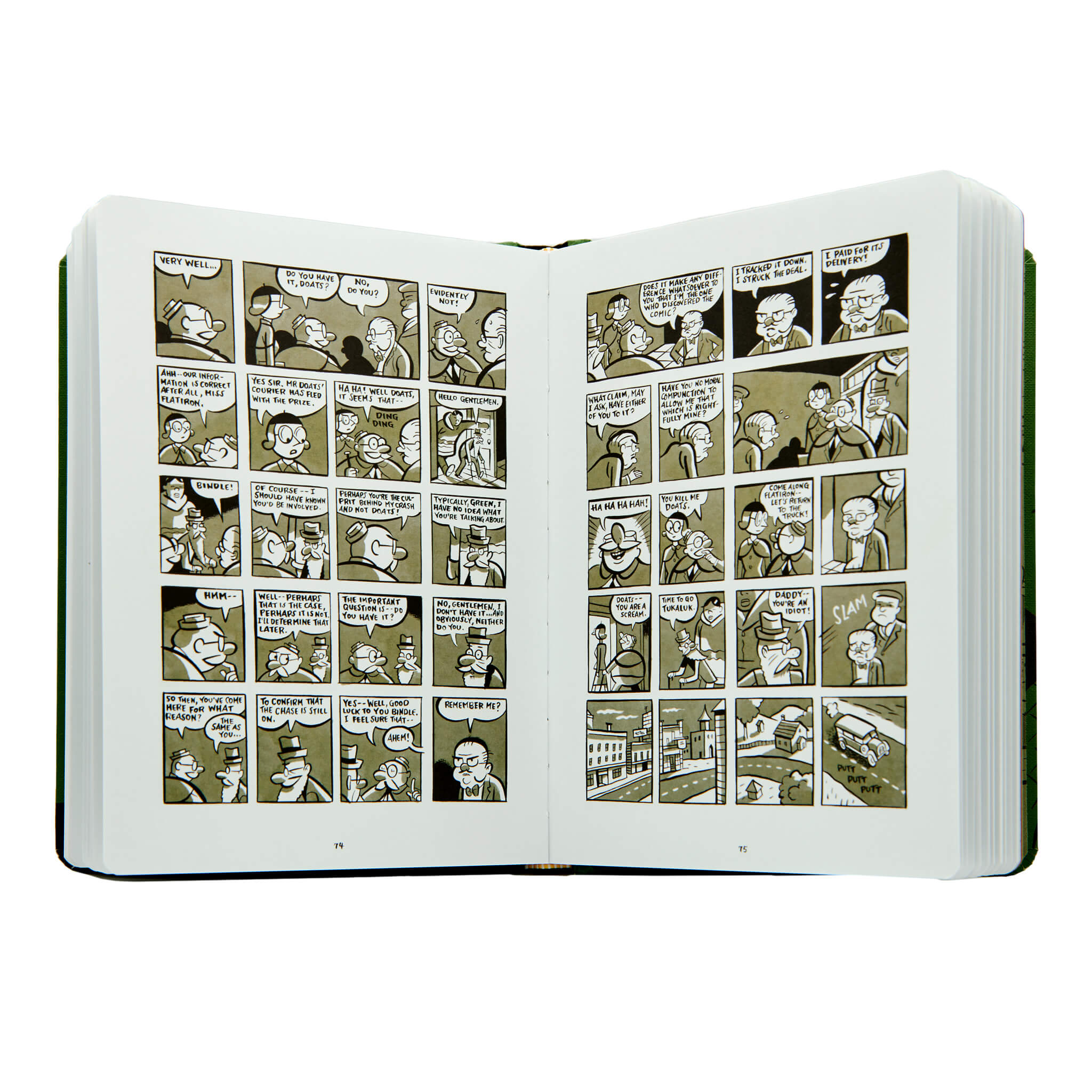 Wimbledon Green ReAction Figure Wave 1 - Book and Figure