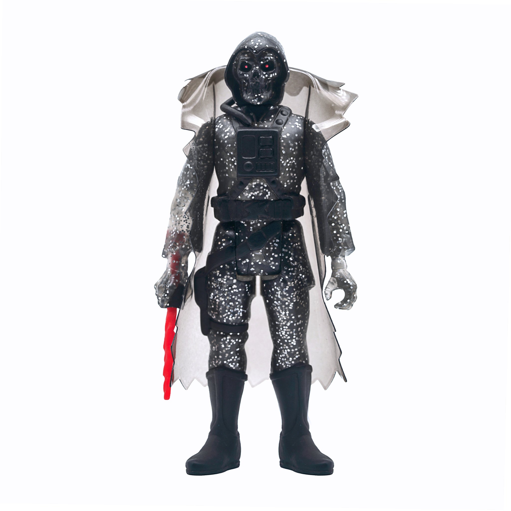 Killer Bootlegs ReAction Figure - Phantom Starkiller (Transparent Grey Silver Glitter Spectre)