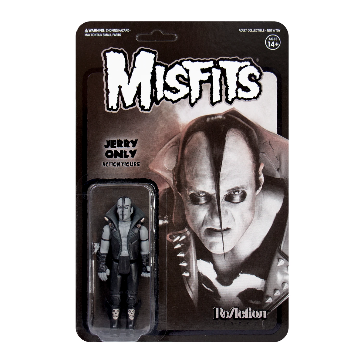 Misfits - Jerry Only top Action Figure - Autographed SUPER7 ReAction Figures