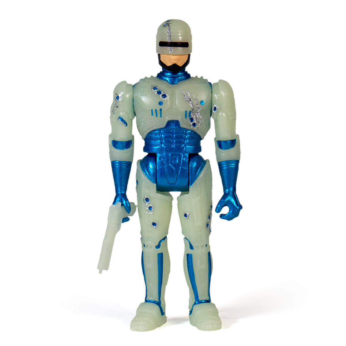 Robocop ReAction Figure - Robocop Battle Damaged (Glow in the Dark)