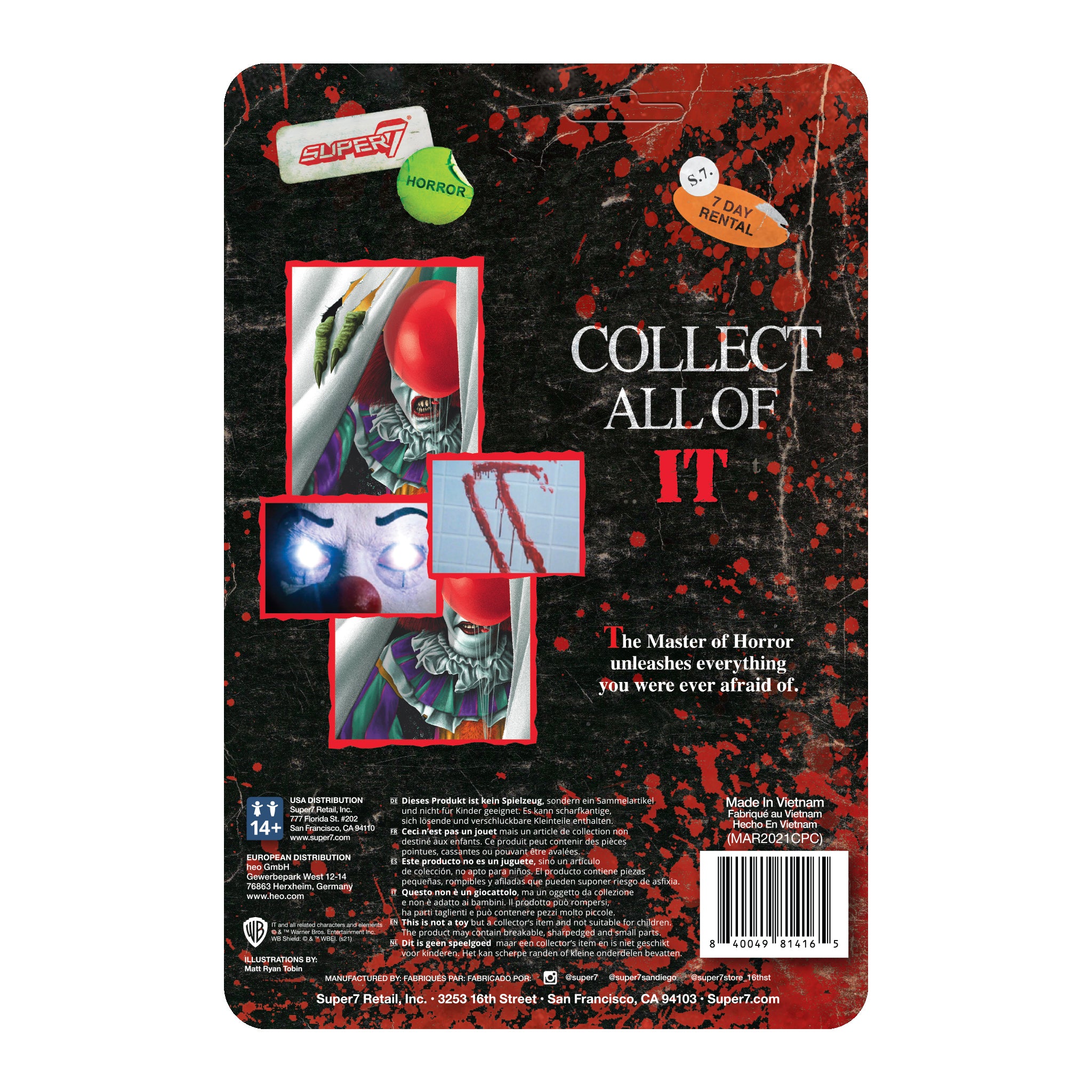 IT Reaction Figure - Pennywise (Clown)