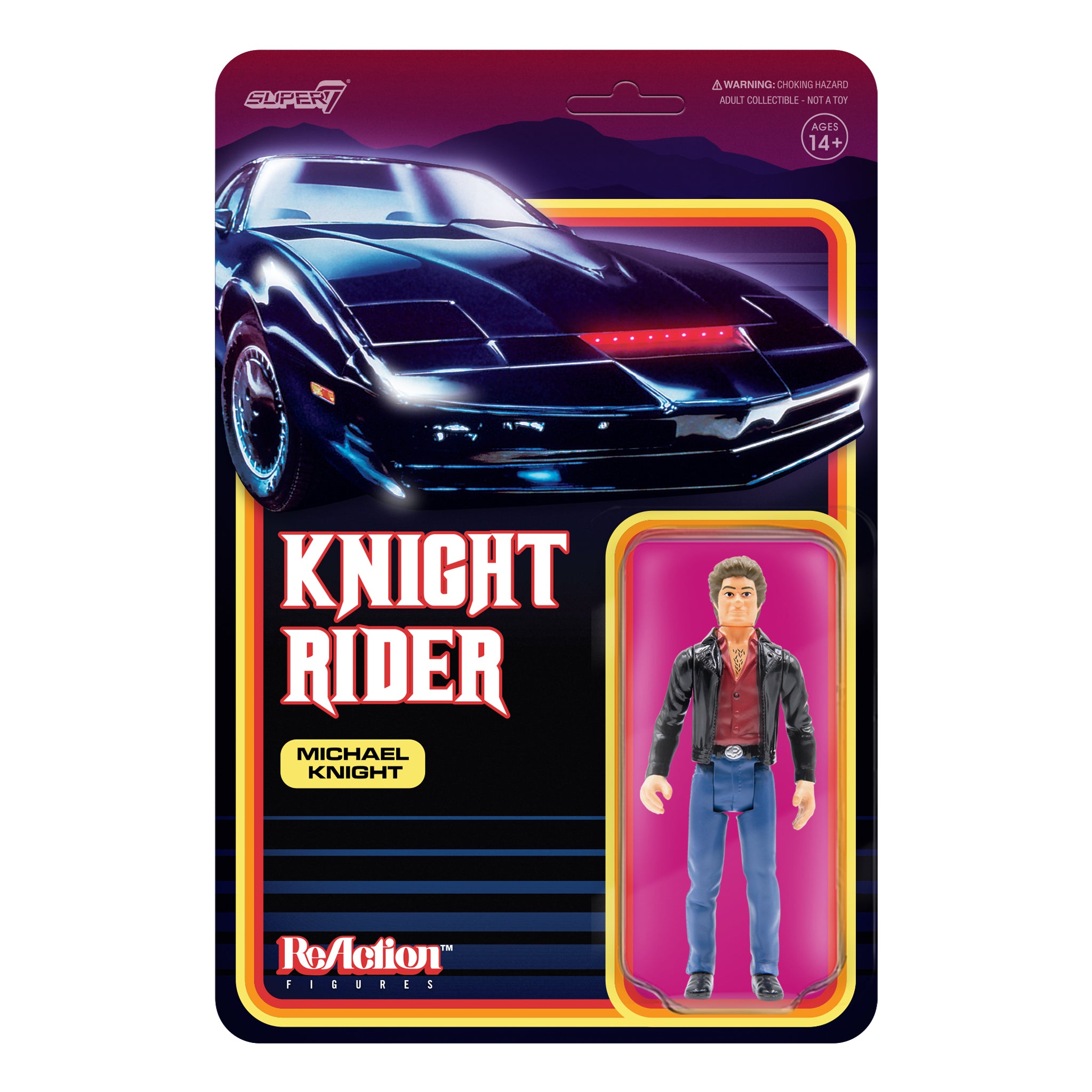 Knight Rider ReAction Figure - Michael Knight