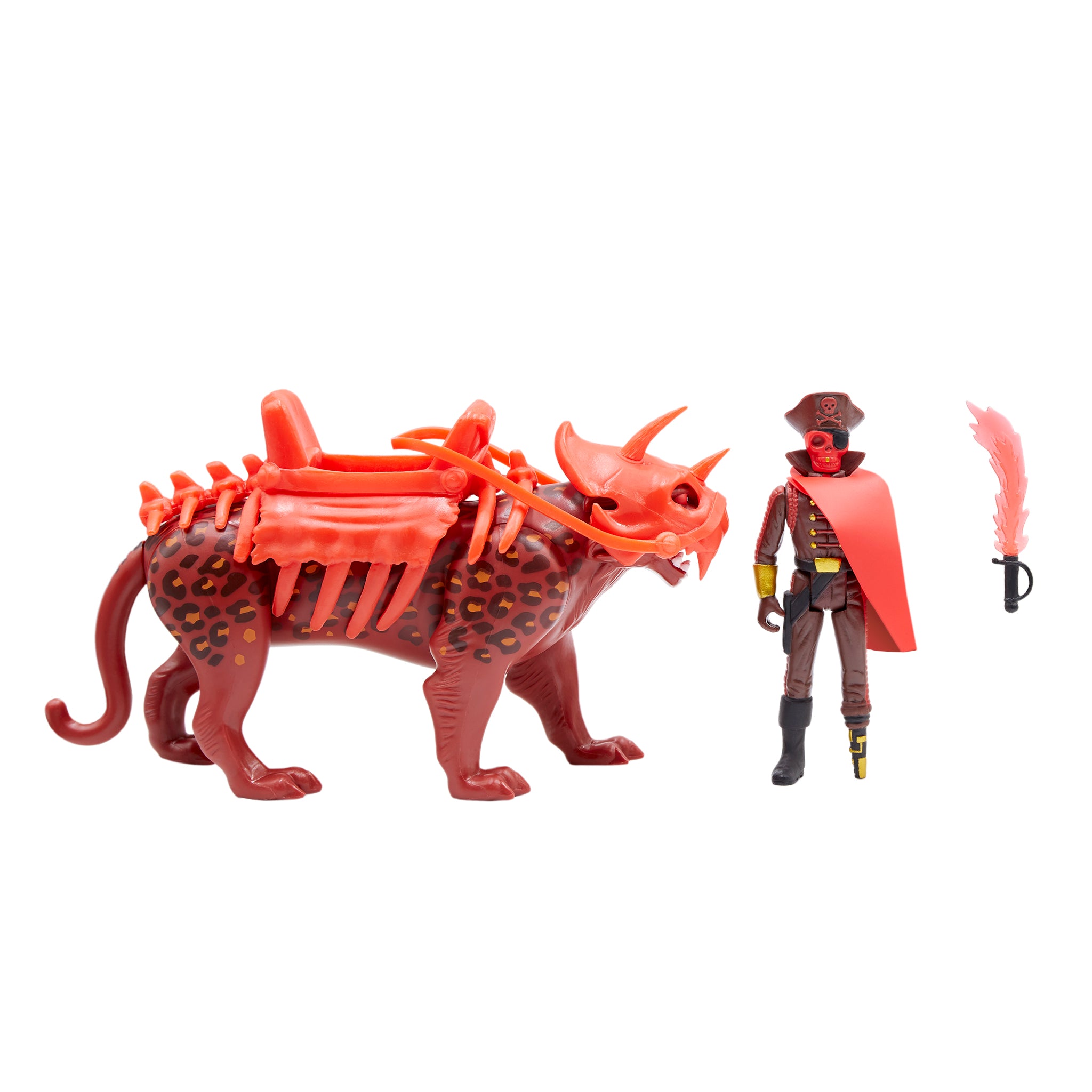 The Four Worstmen of the Apocalypse ReAction Figure - Captain Deadstar and War Jaguar