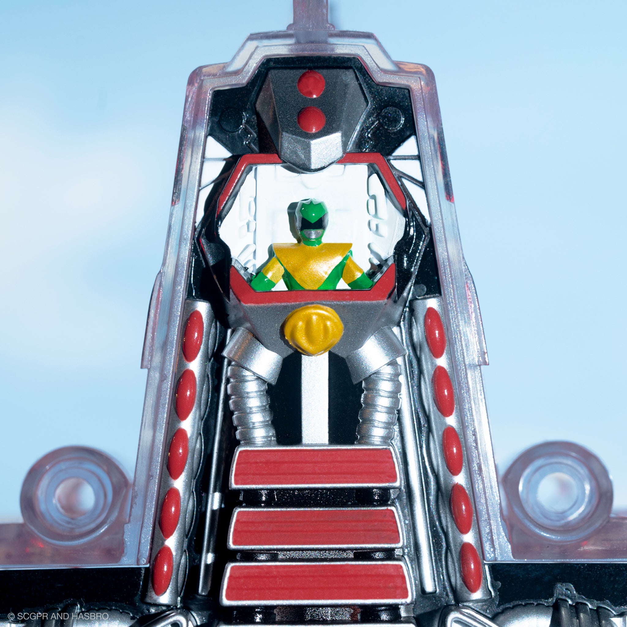 Mighty Morphin Power Rangers Super Cyborg - Dragonzord (Clear)