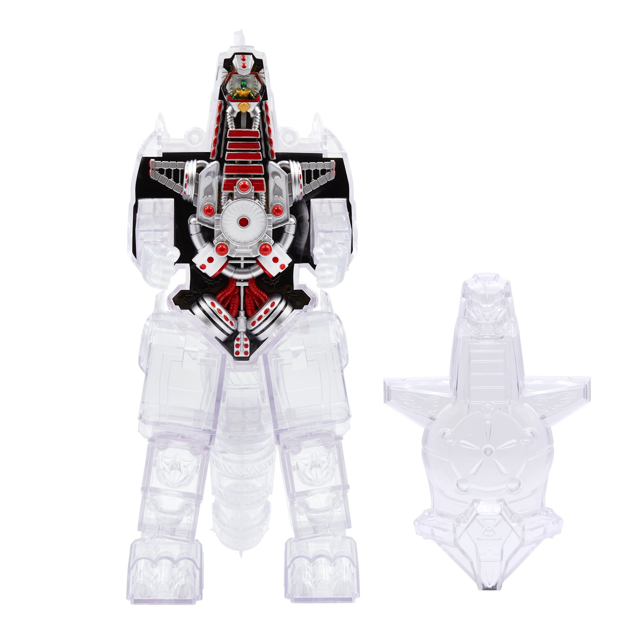 Mighty Morphin Power Rangers Super Cyborg - Dragonzord (Clear)