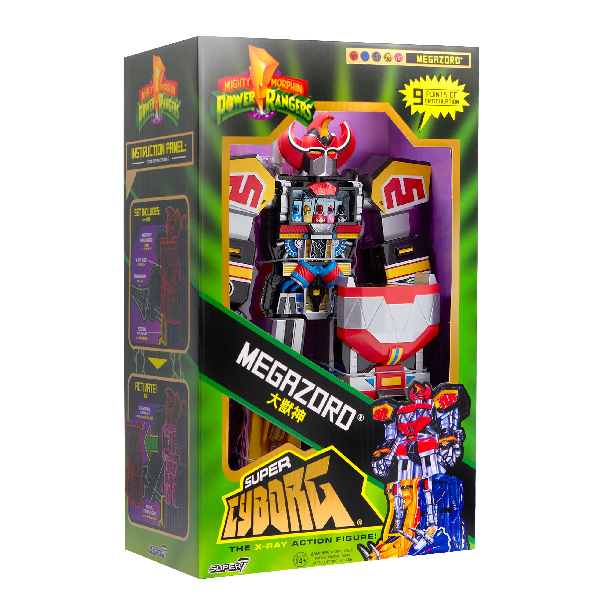 Mighty Morphin Power Rangers Super Cyborg - Megazord (Original)
