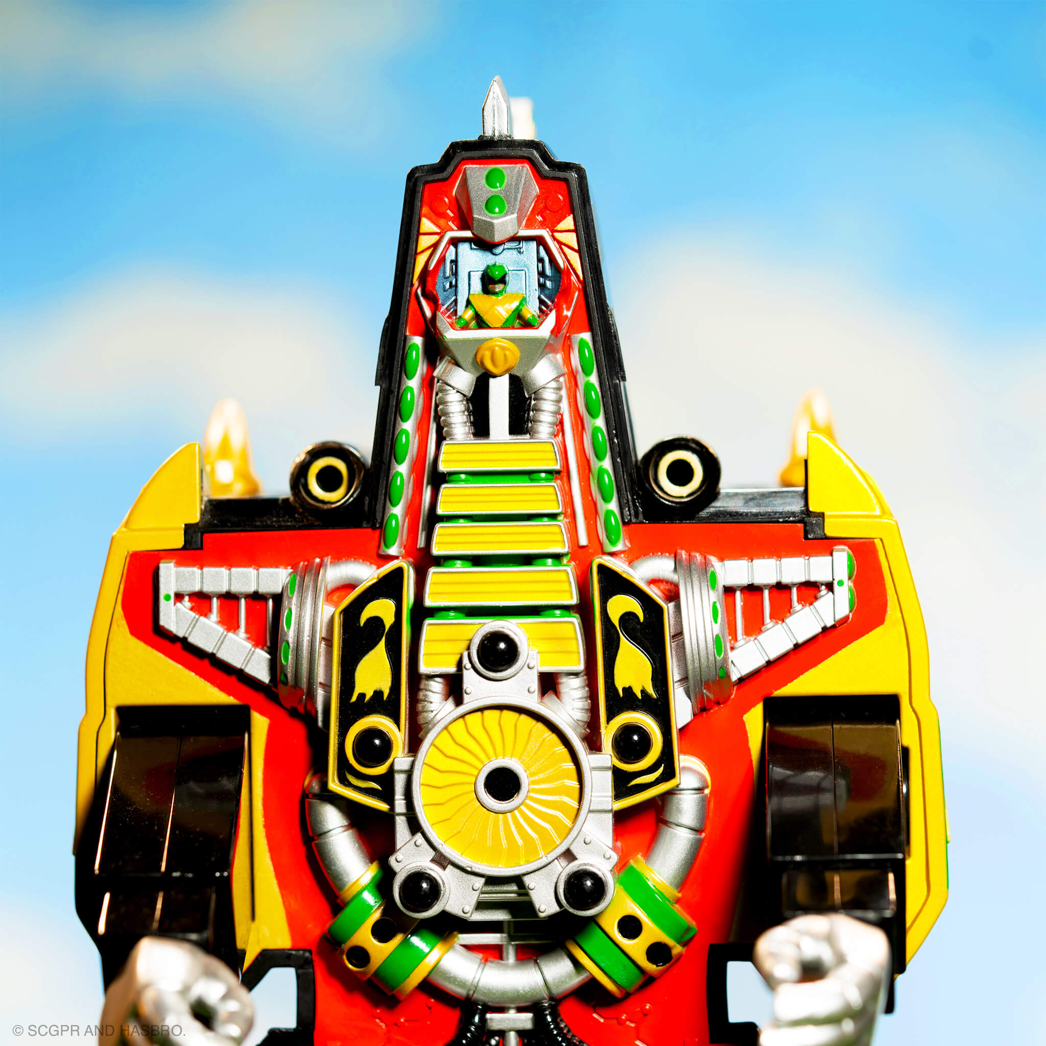 Mighty Morphin Power Rangers Super Cyborg - Dragonzord (Full Color)