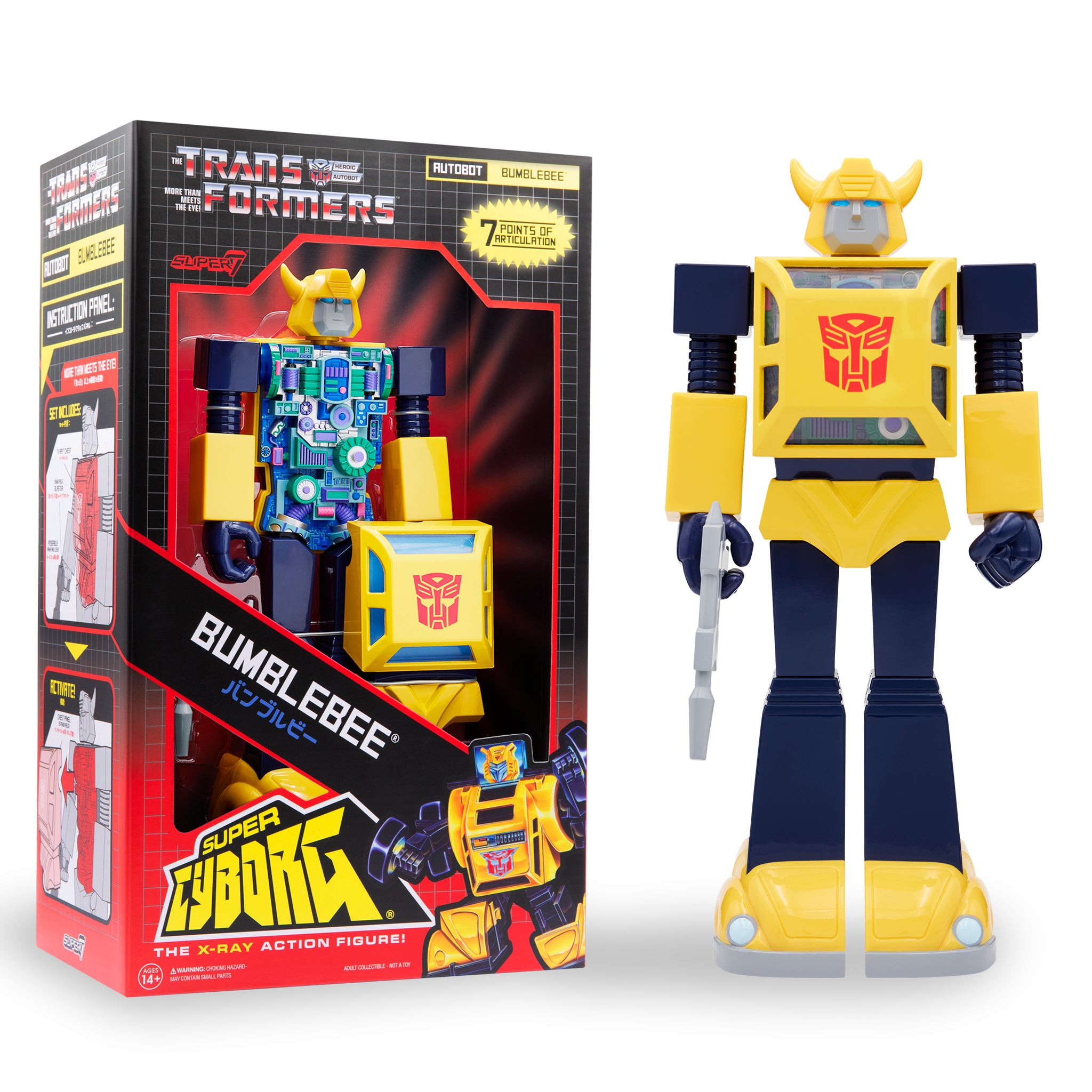 Transformers Super Cyborg - Bumblebee (G1 Full Color)