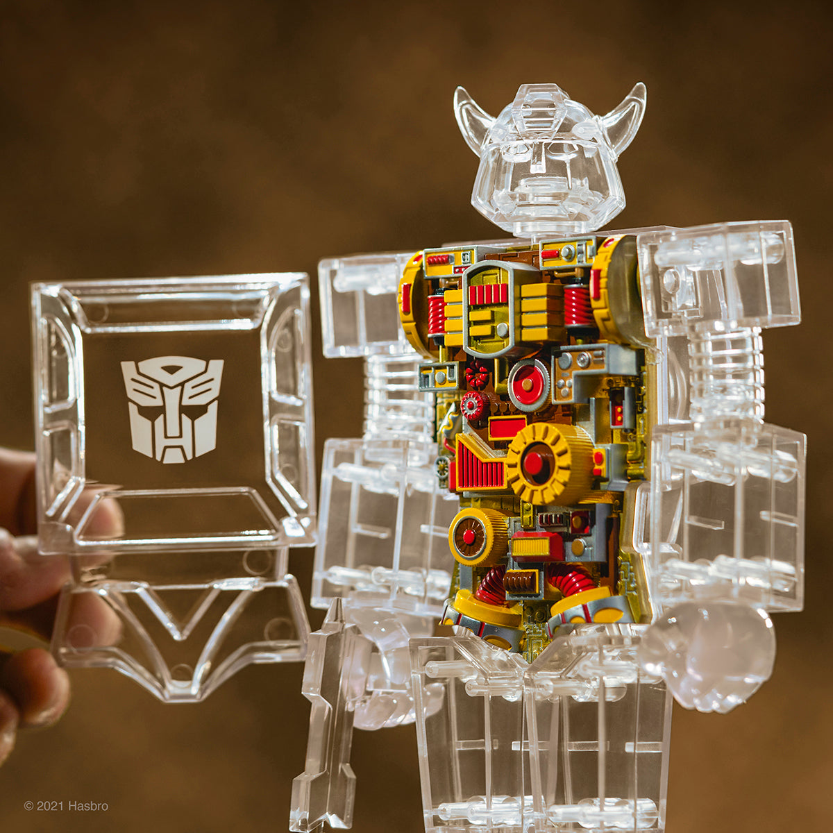 Transformers Super Cyborg - Bumblebee (Clear)