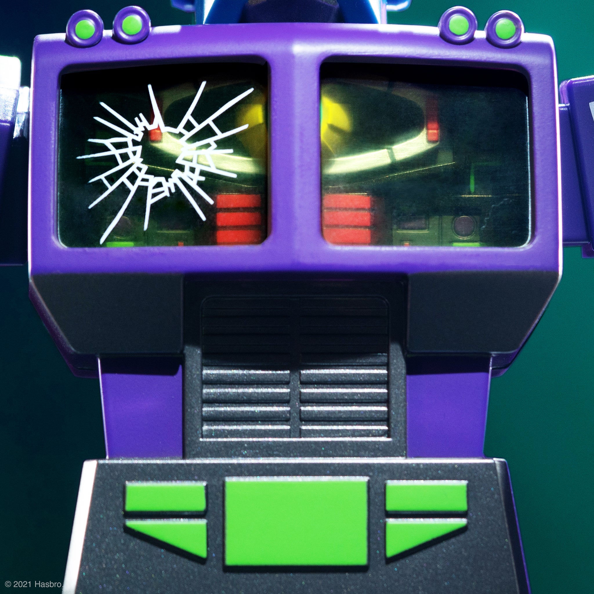 Transformers Super Cyborg - Optimus Prime (Shattered Glass Purple)