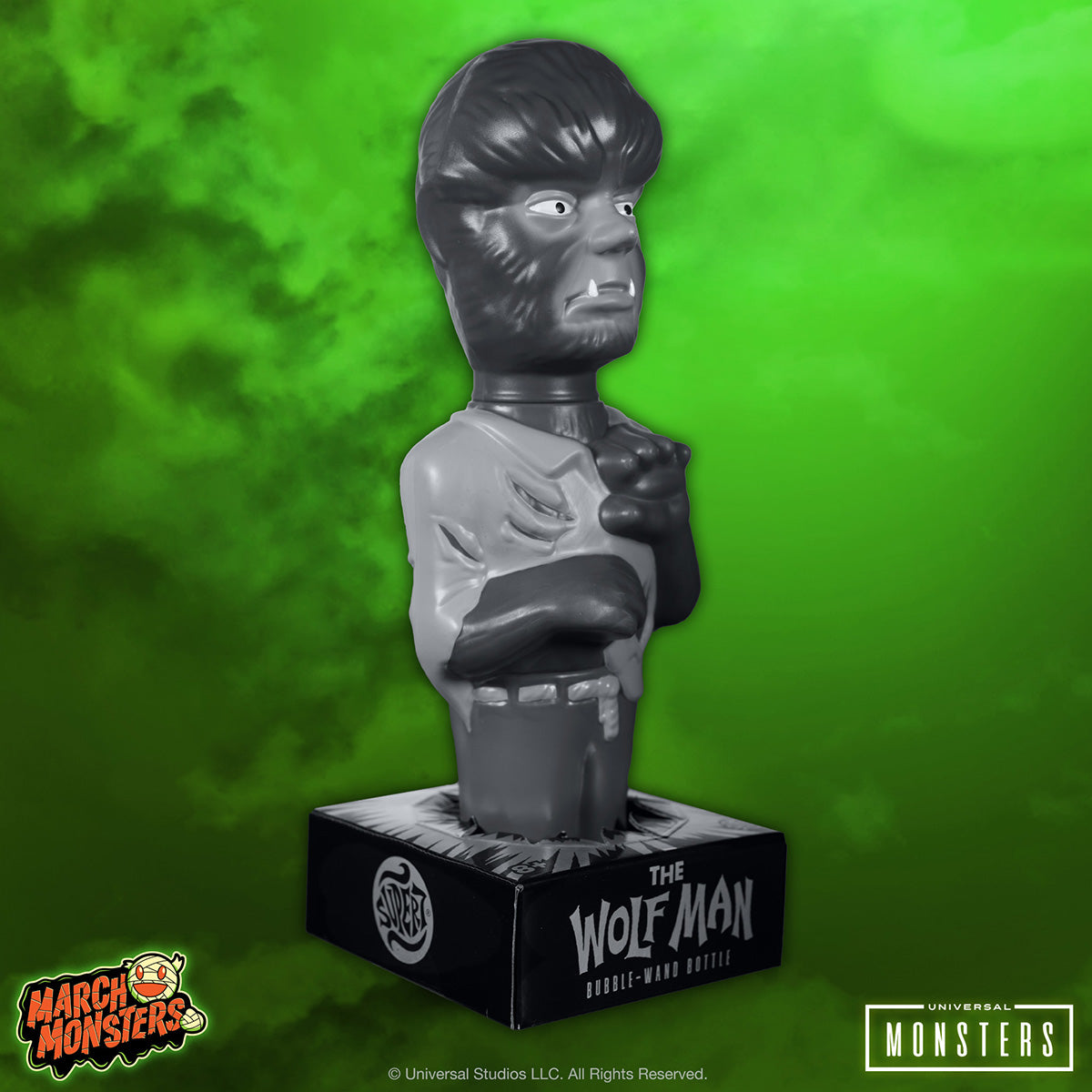 Universal Monsters Super Soapies Wave 4 - Wolf Man (Silver Screen)