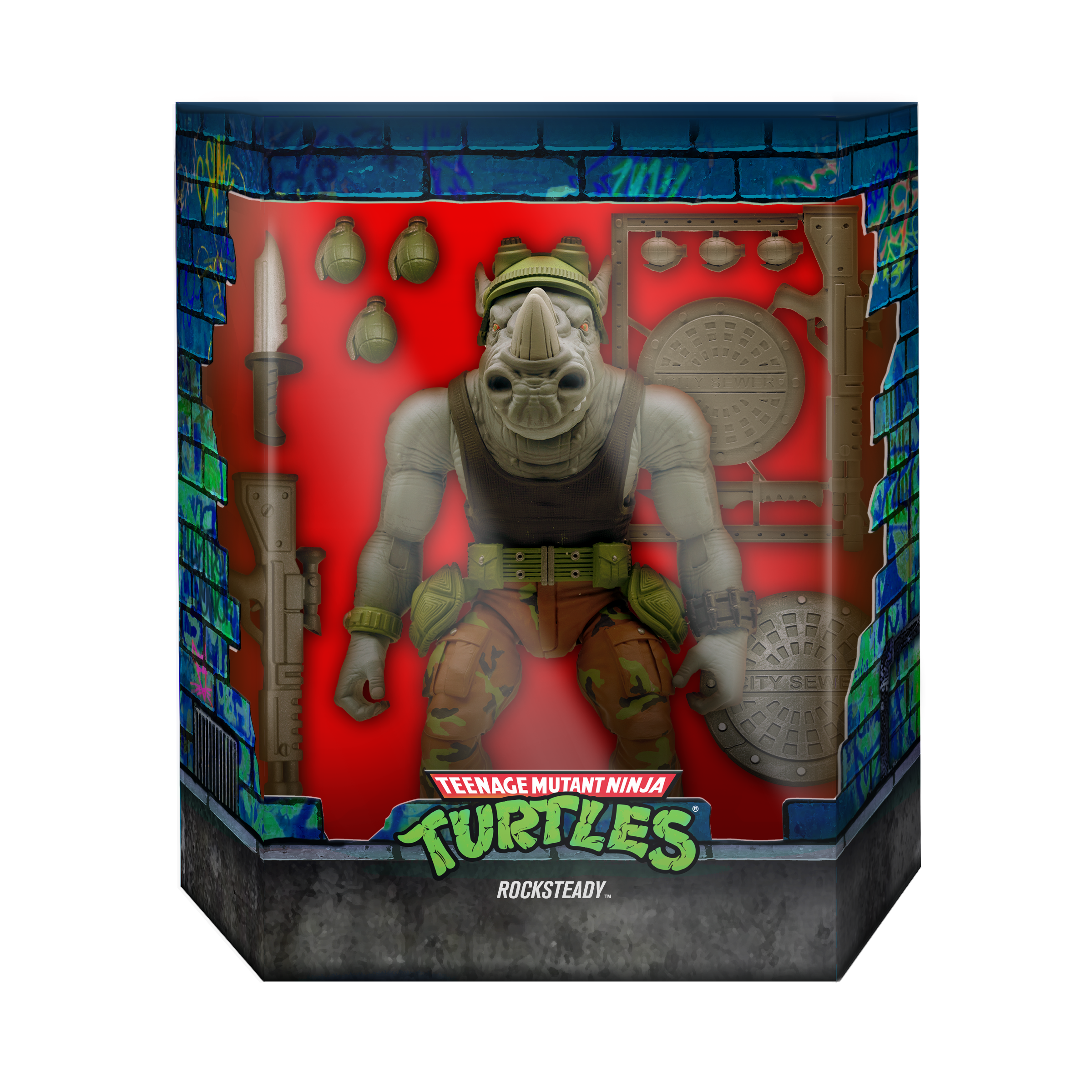 Teenage Mutant Ninja Turtles ULTIMATES! Wave 3 - Rocksteady