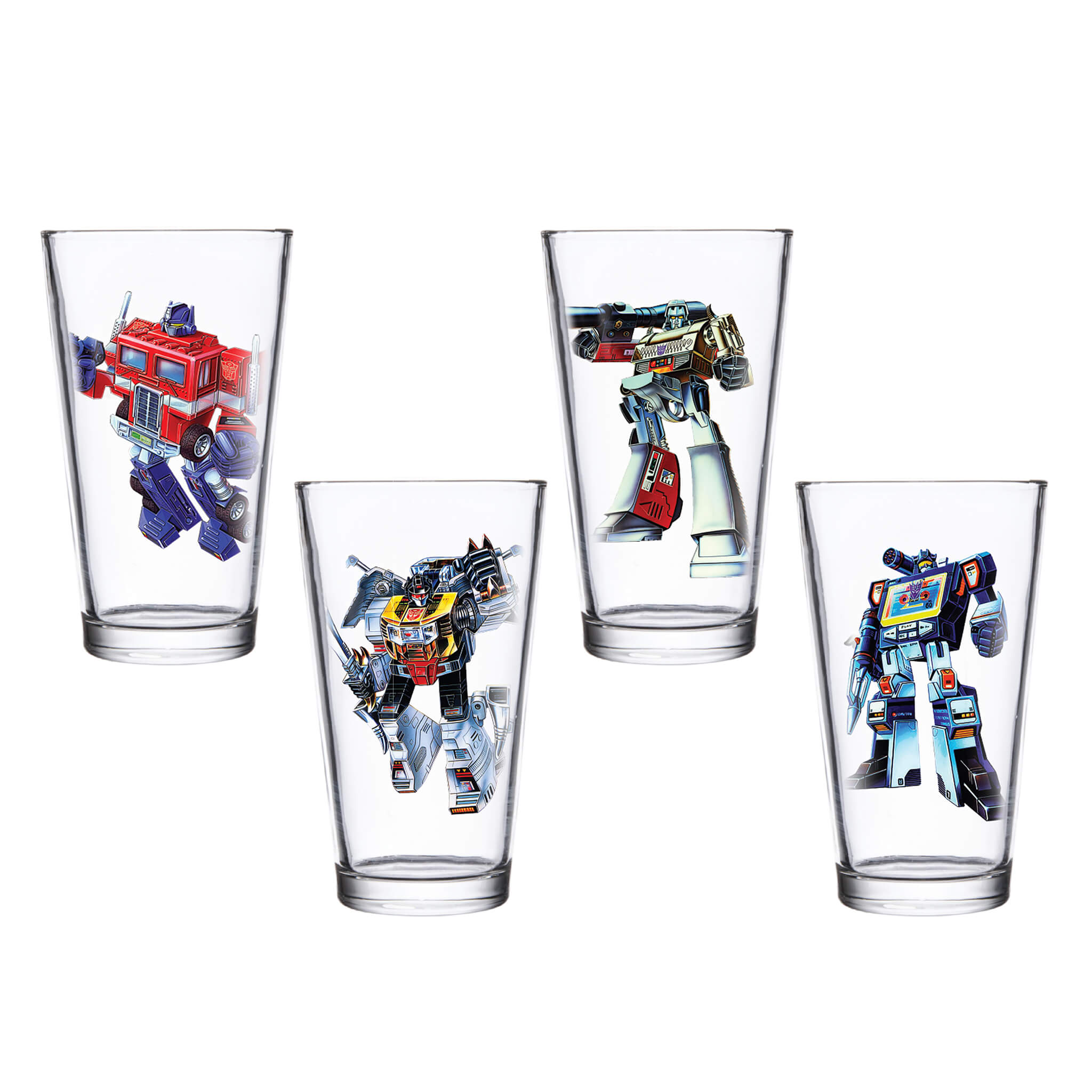 Transformers Drinkware Set of 4