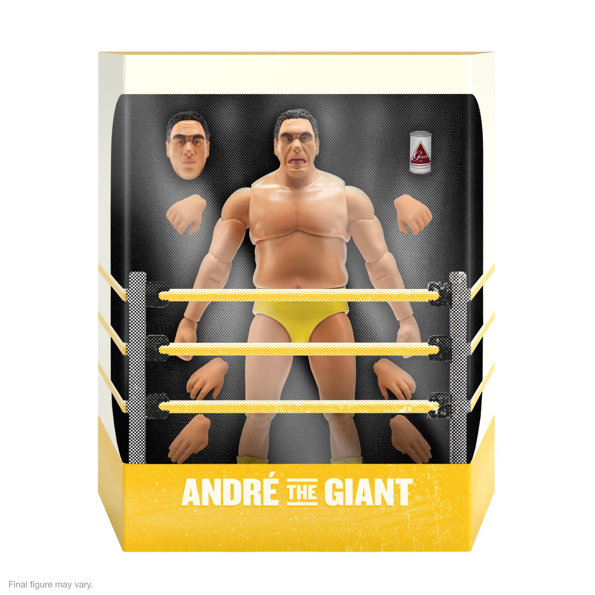 Andre the Giant ULTIMATES! Figure - Andre (Yellow Trunks)