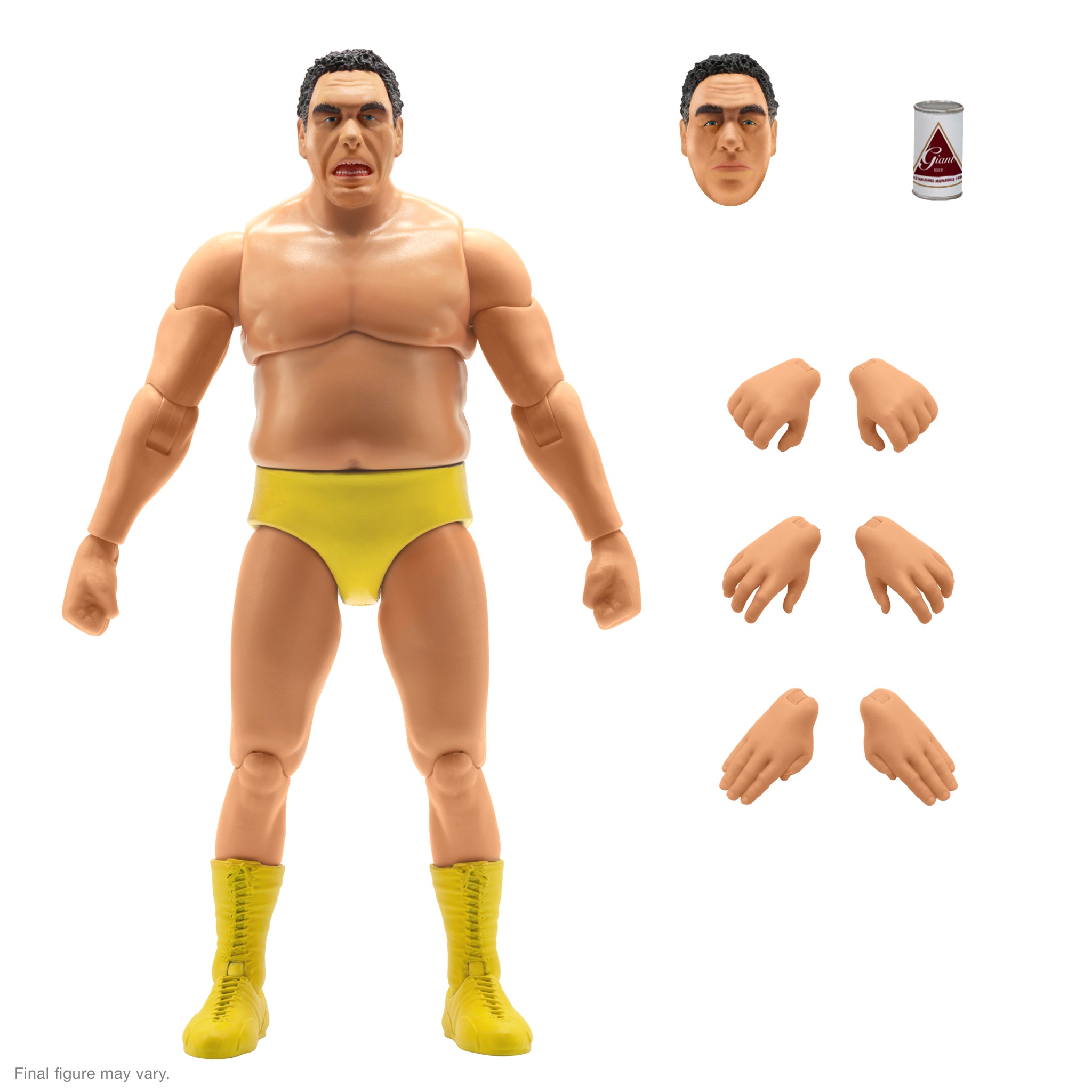 Andre the Giant ULTIMATES! Figure - Andre (Yellow Trunks)
