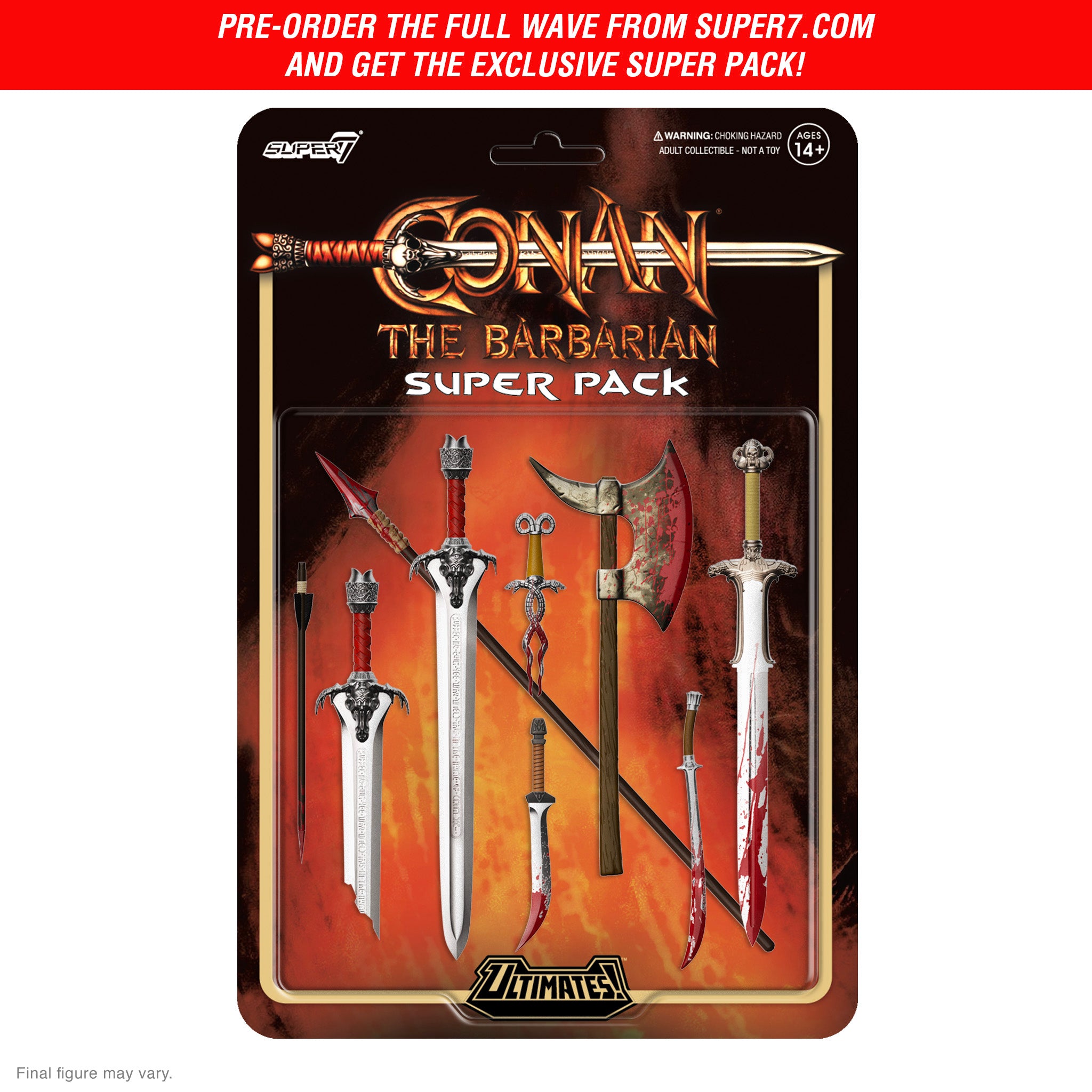 Conan the Barbarian ULTIMATES! Wave 5 - Conan (Battle of the Mounds)