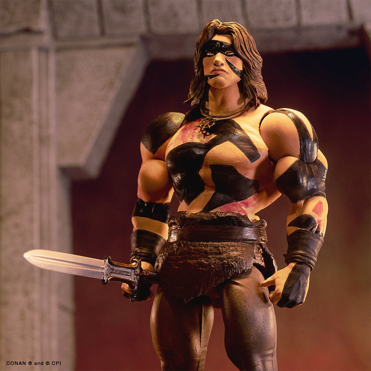 Conan The Barbarian ULTIMATES! Wave 3 Figure - War Paint Conan