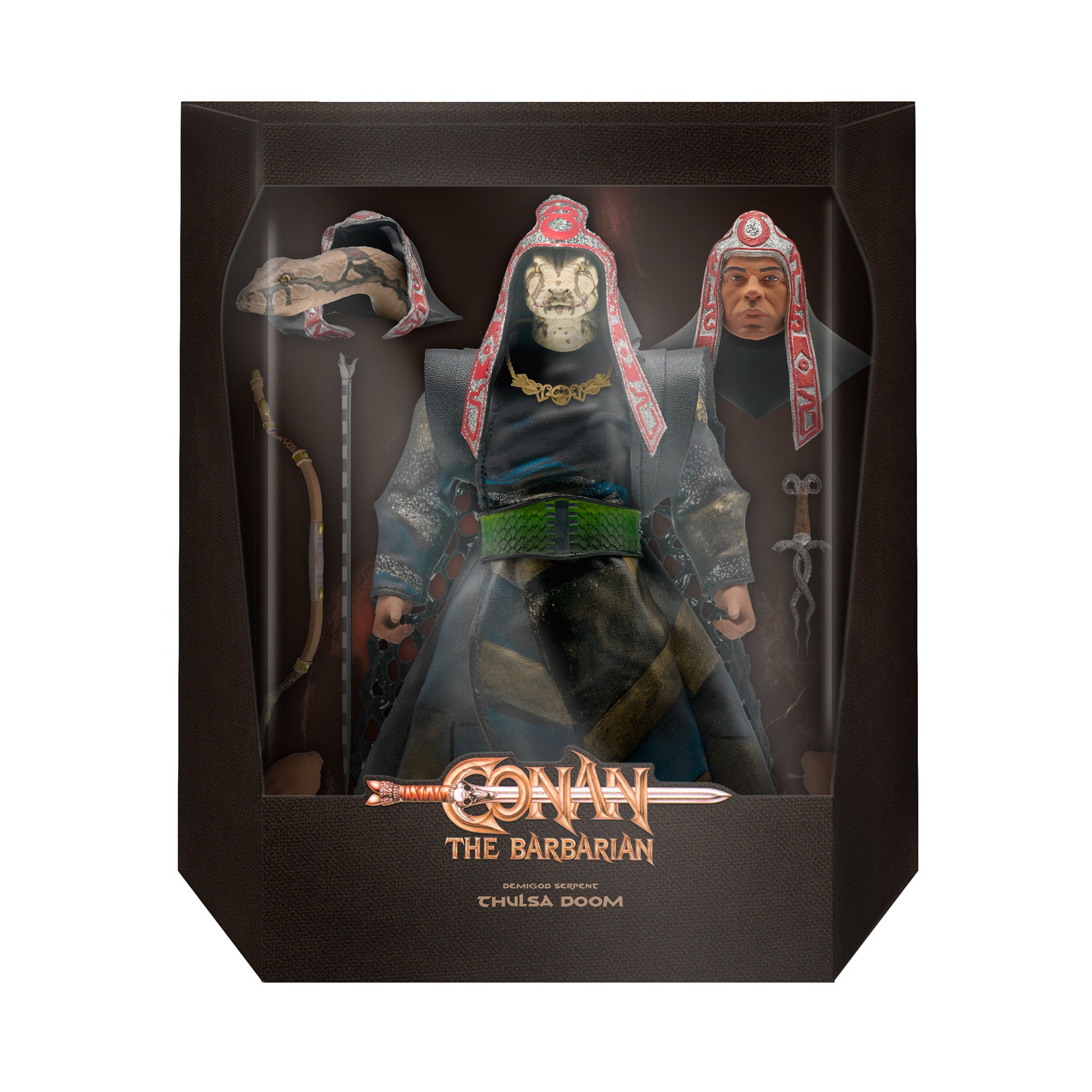 Conan The Barbarian ULTIMATES! Wave 3 Figure - Thulsa Doom (Demigod Serpant)
