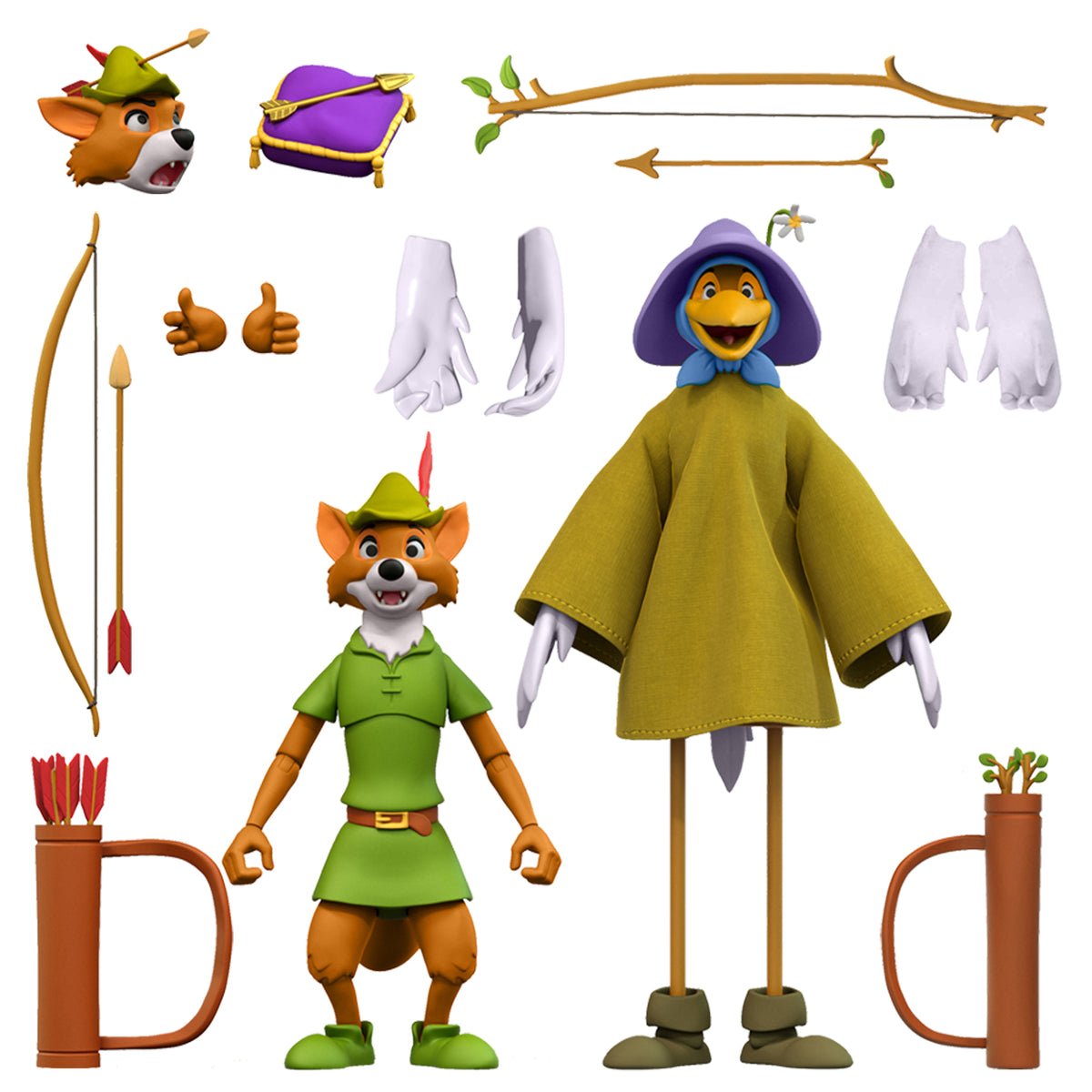 Disney ULTIMATES! Wave 2 - Robin Hood Stork Costume (Robin Hood
