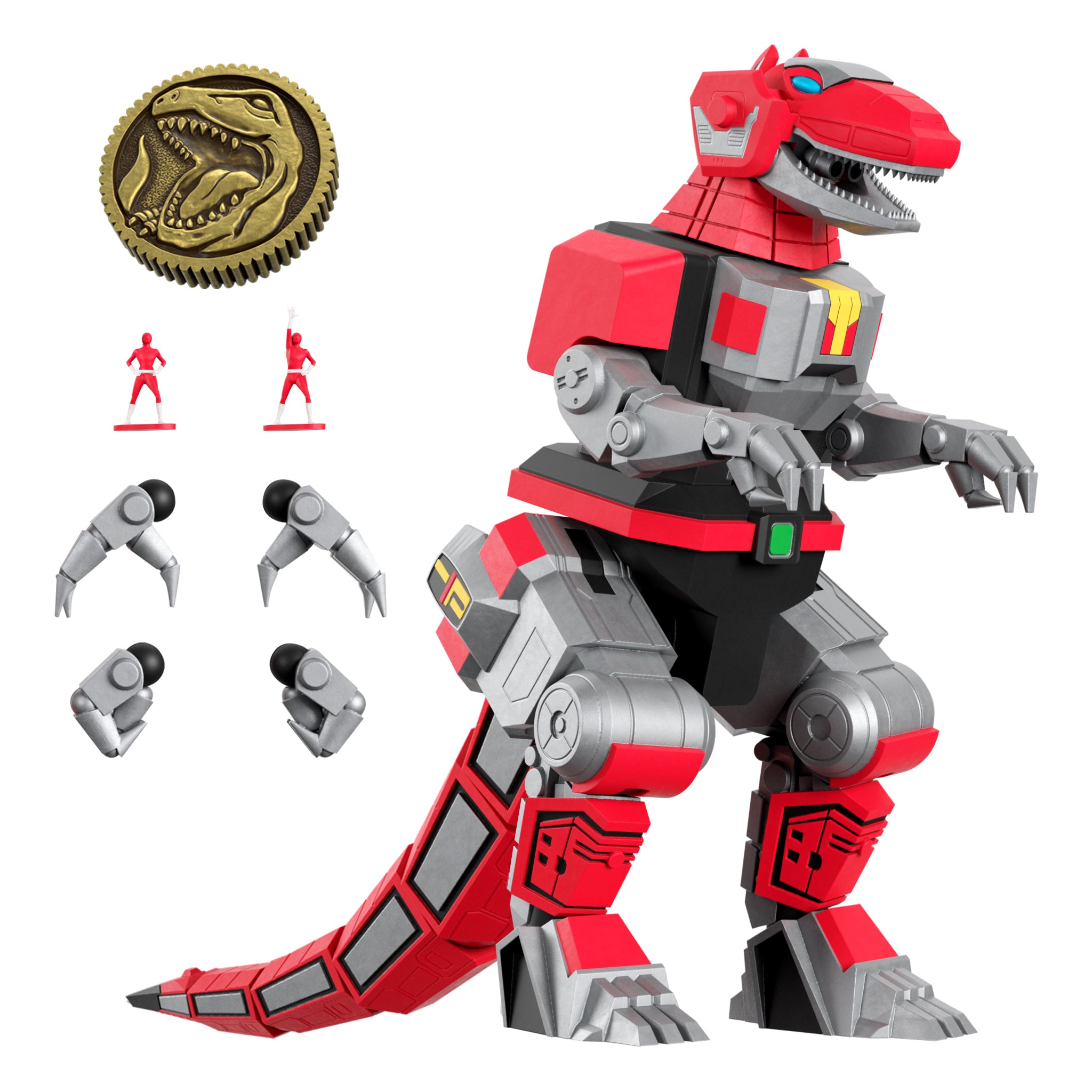Mighty Morphin Power Rangers ULTIMATES! Wave 1 - Tyrannosaurus Dinozord