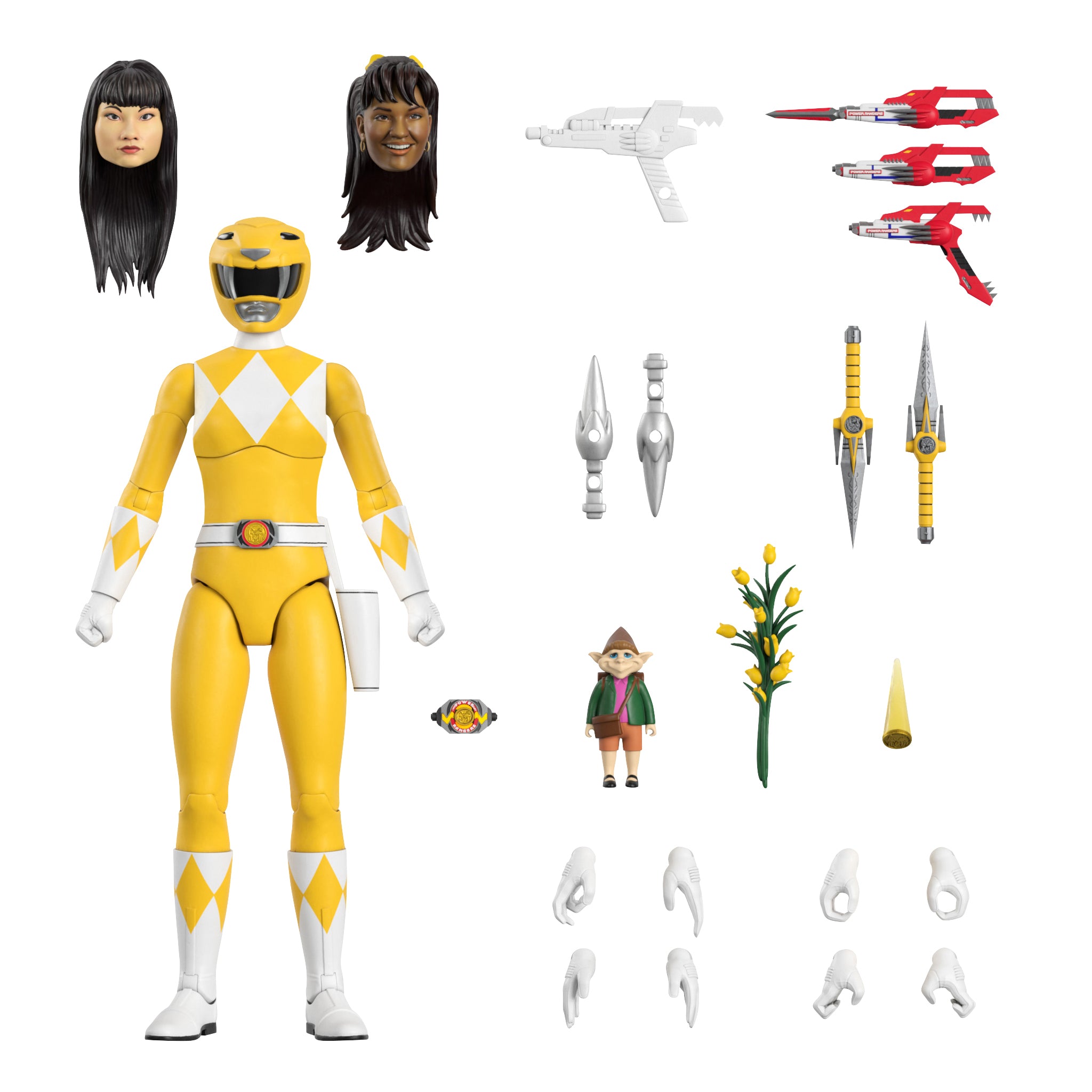 Mighty Morphin Power Rangers ULTIMATES! Wave 1 - Yellow Ranger