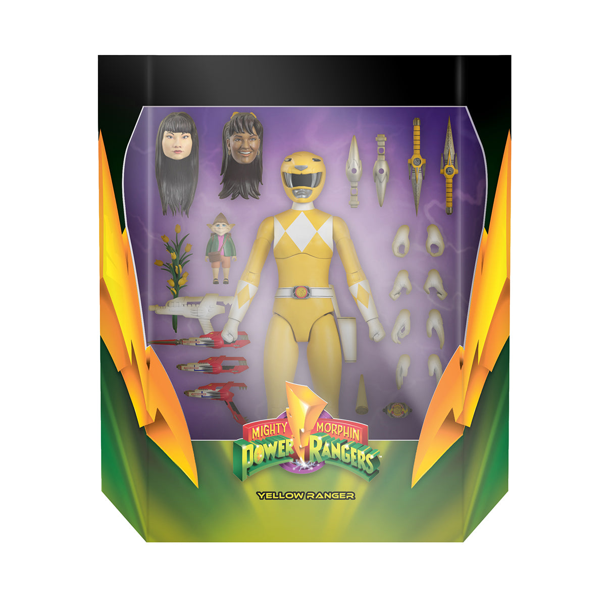 Mighty Morphin Power Rangers ULTIMATES! Wave 1 - Yellow Ranger