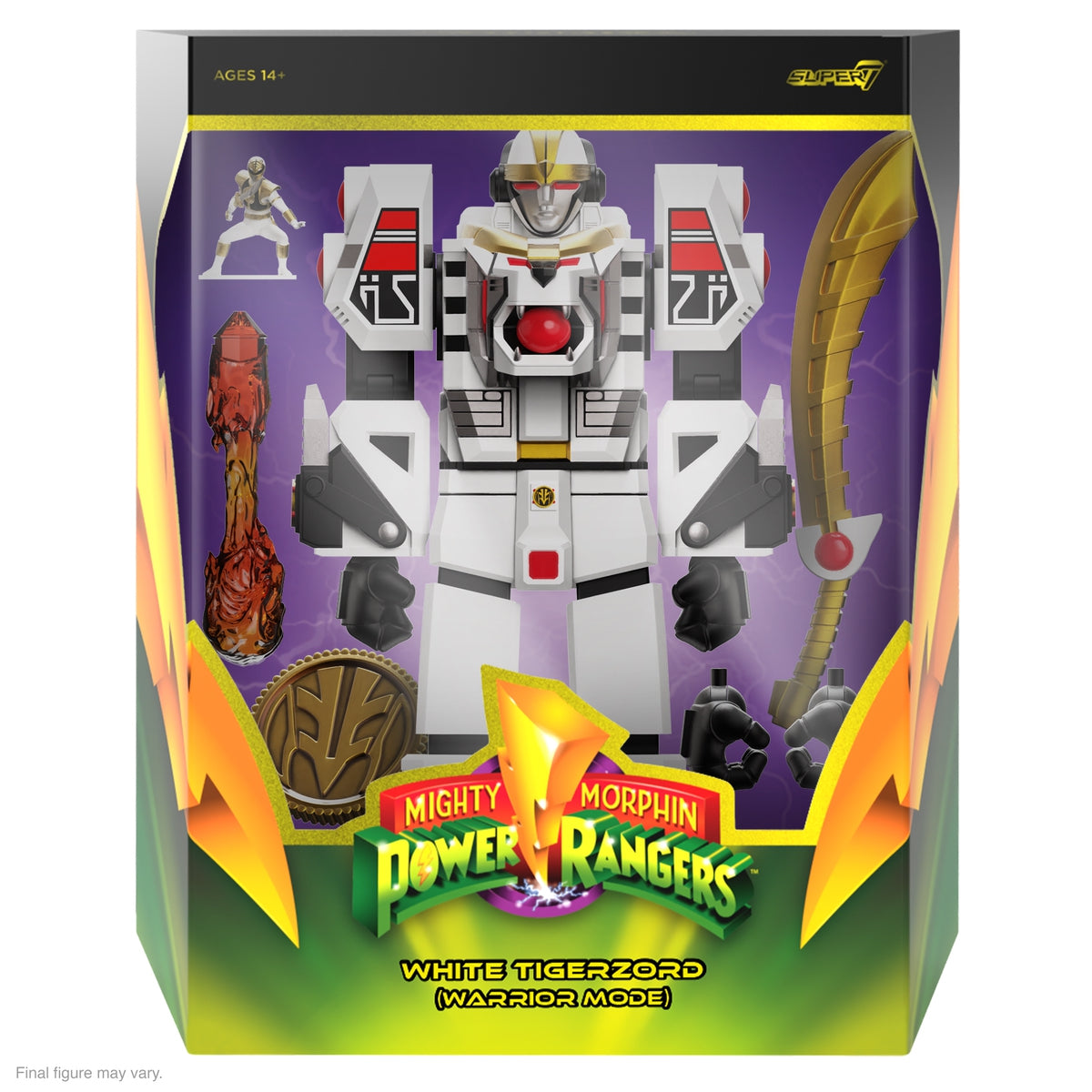 Mighty Morphin Power Rangers ULTIMATES! - TigerZord Battle Mode