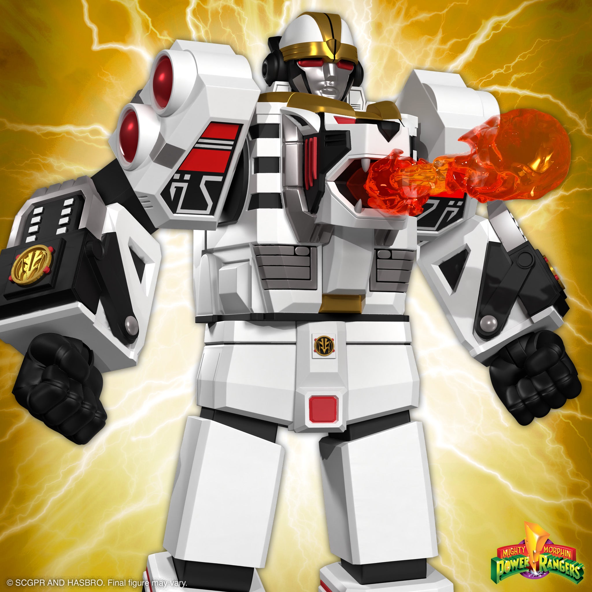 Mighty Morphin Power Rangers ULTIMATES! - TigerZord Battle Mode