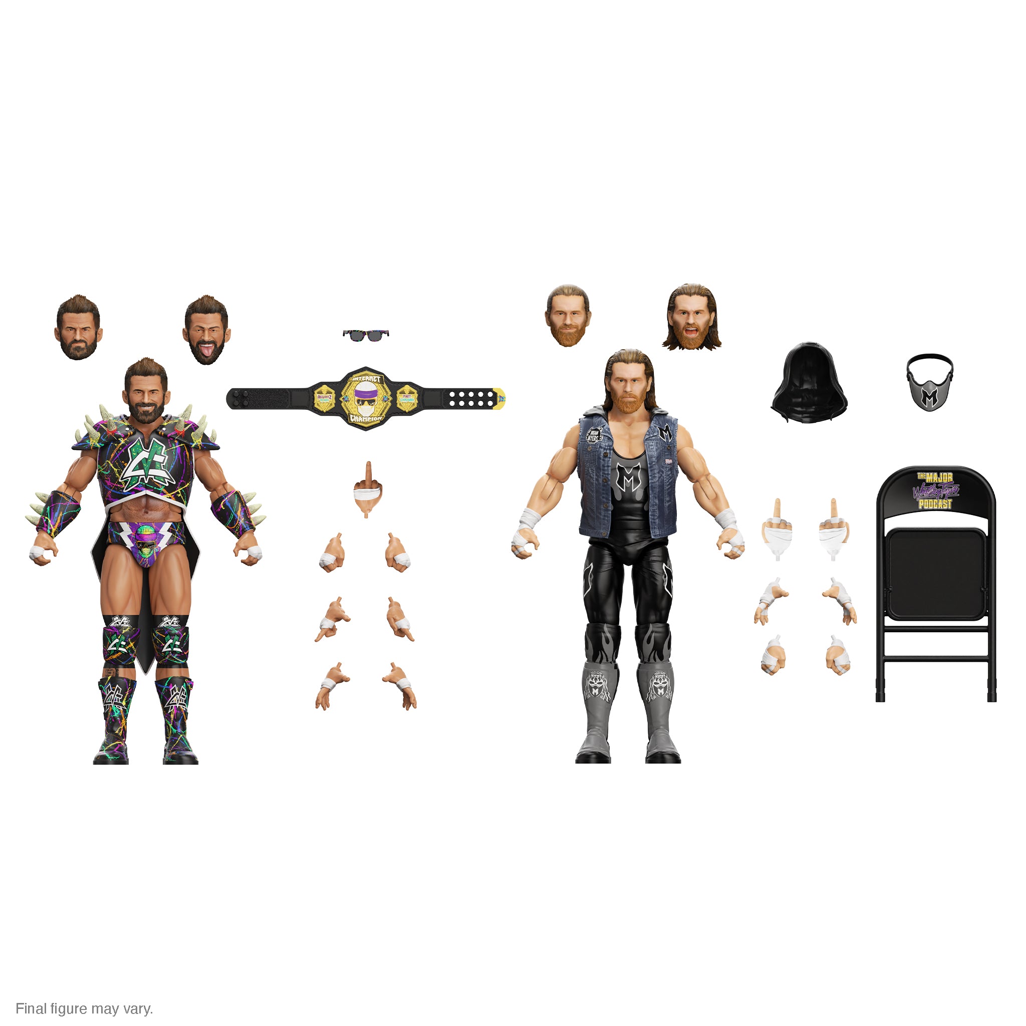 Major Wrestling Figure Podcast ULTIMATES! Wave 2 - Full Set
