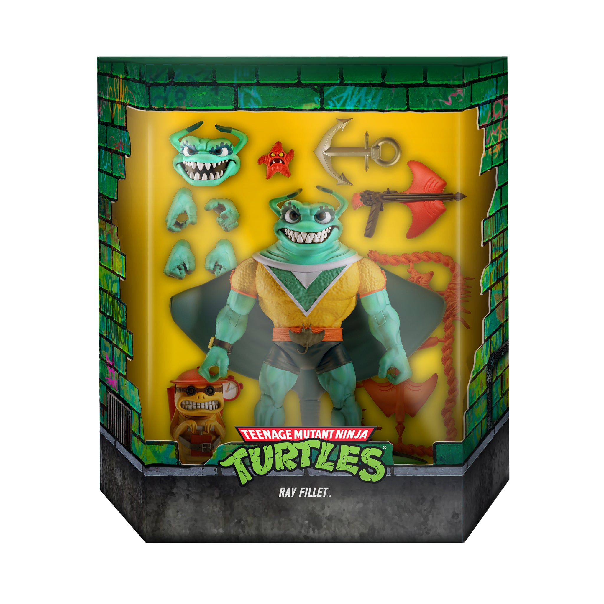 Teenage Mutant Ninja Turtles ULTIMATES! Wave 5 - Ray Fillet