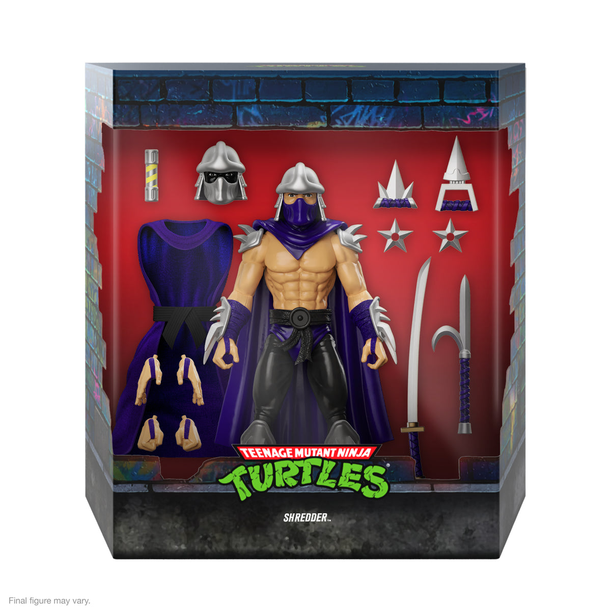 Teenage Mutant Ninja Turtles ULTIMATES! Wave 8 - Shredder (Silver Armor)