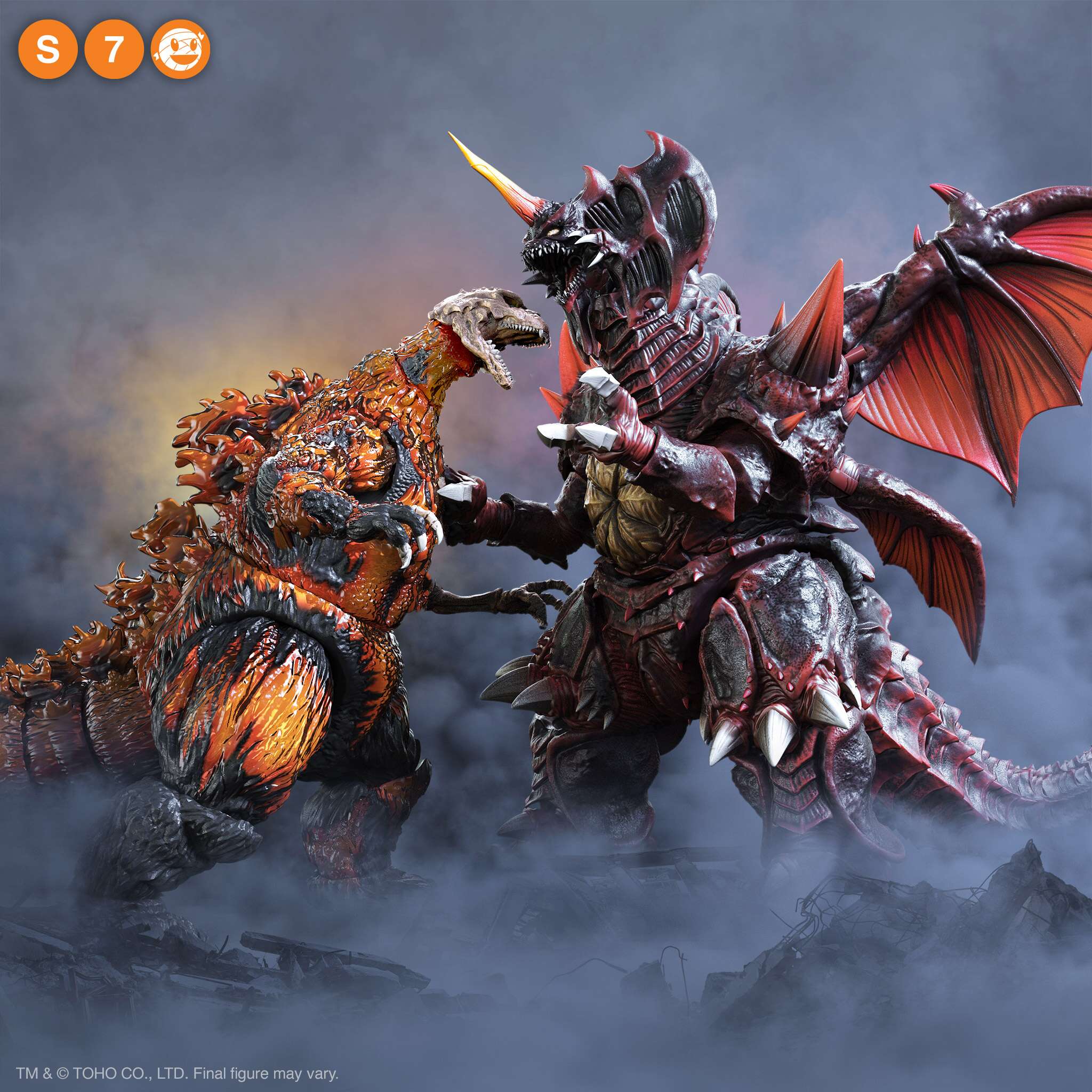 Toho ULTIMATES! Wave 3 - 1200°C Godzilla & Destoroyah