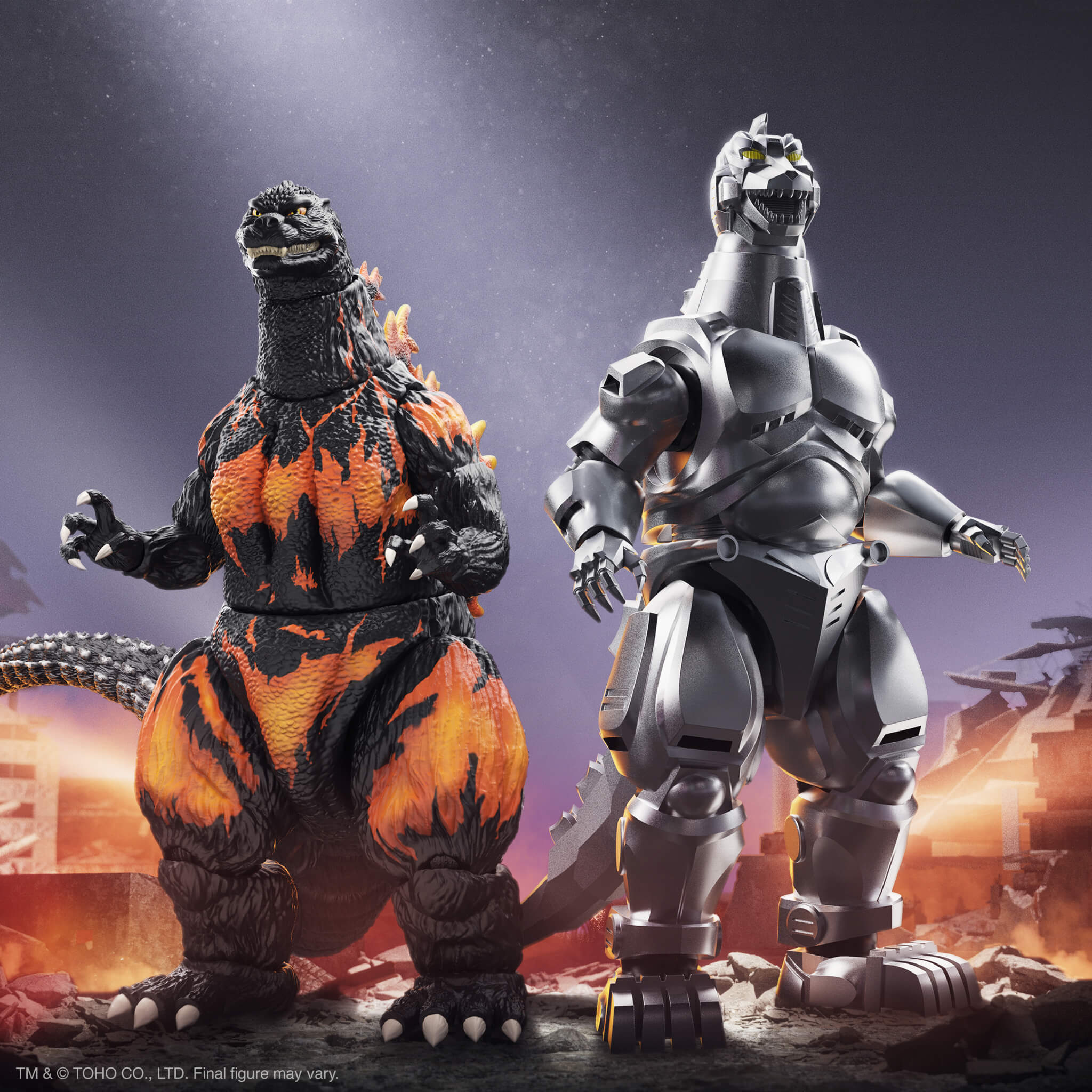 Toho ULTIMATES! Wave 2 - Godzilla 1995 & Mechagodzilla