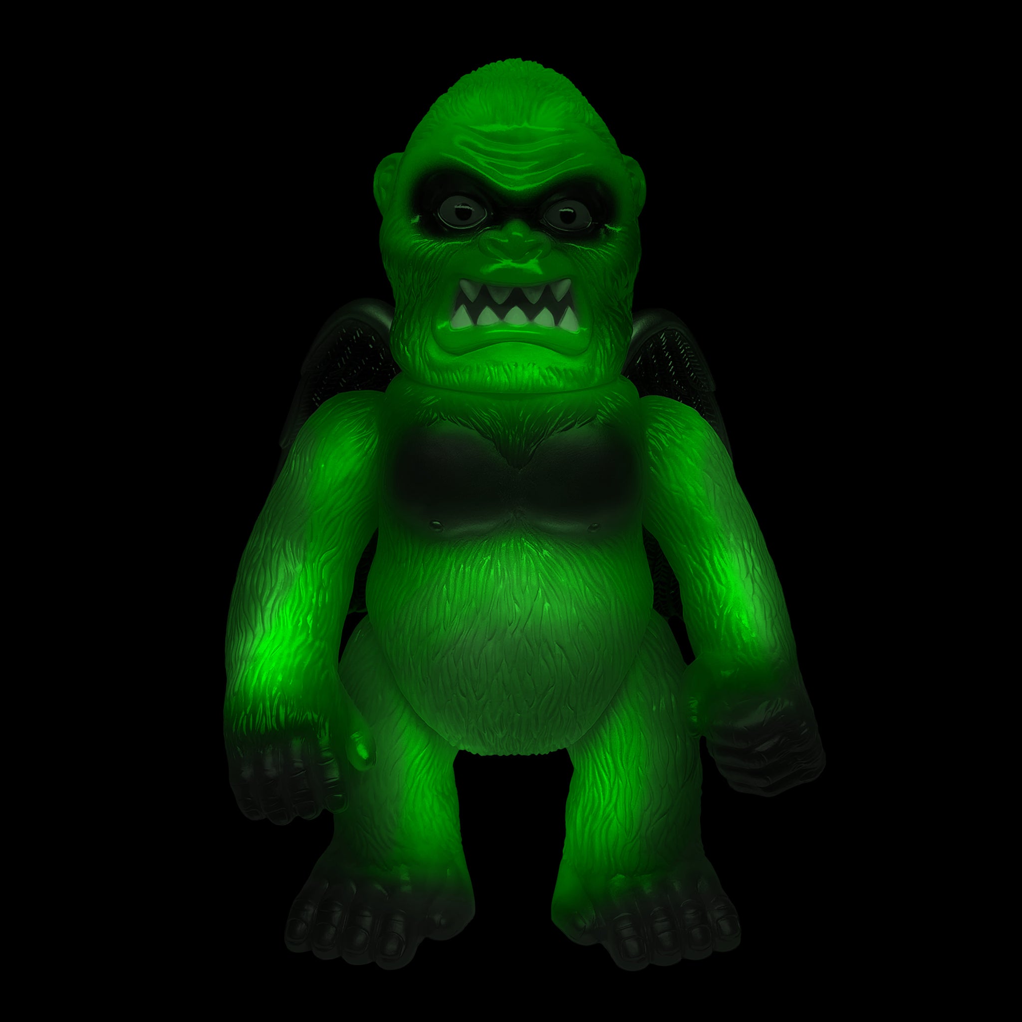 Super7 Japanese Vinyl - Wing Kong (Glow-In-The-Dark Orange Swirl)