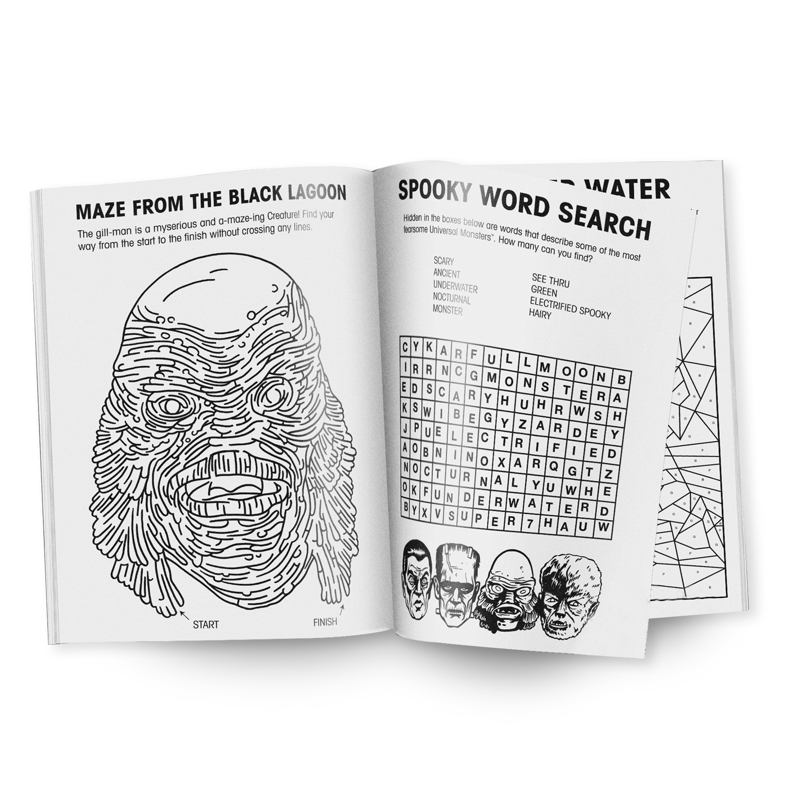 Universal Monsters Coloring Book