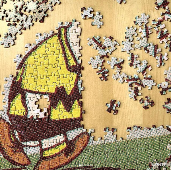 Peanuts Puzzle- Sad Charlie Brown