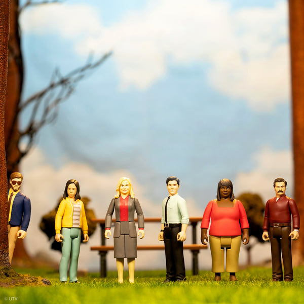 Parks and Recreation Wave 1 ReAction Figures
