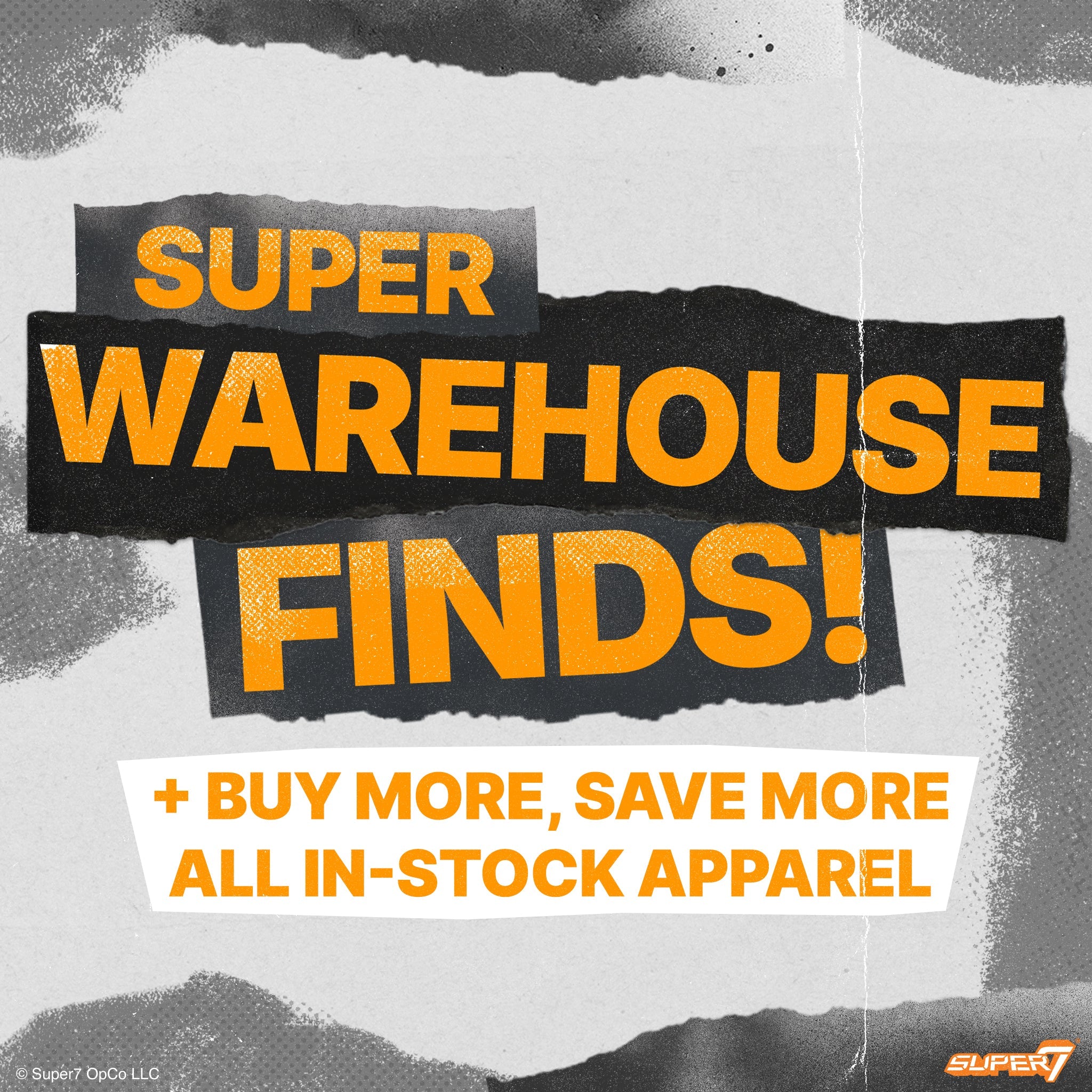 Warehouse Moving Sale