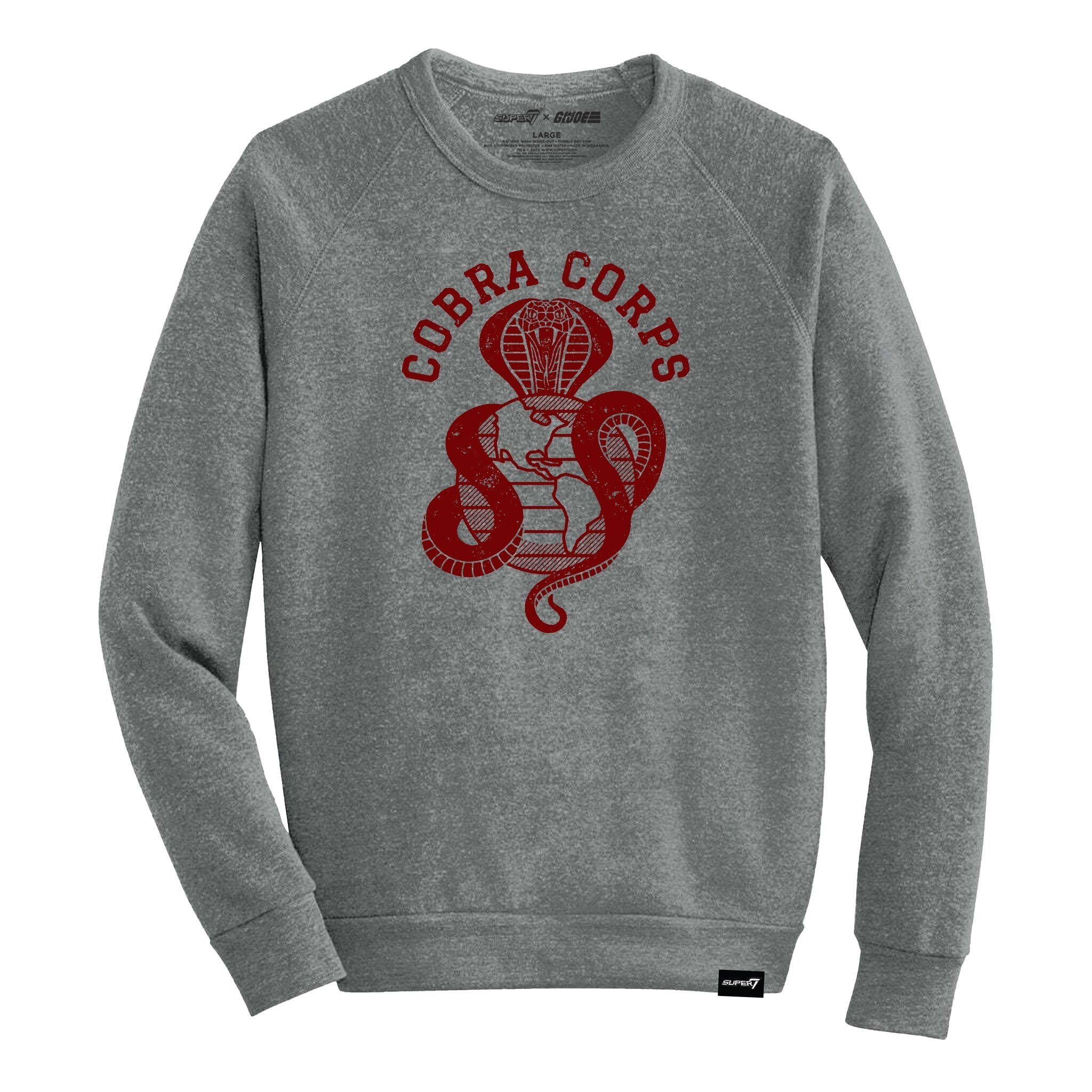 G.I. Joe Fleece - Cobra Fleece Crewneck Sweatshirt