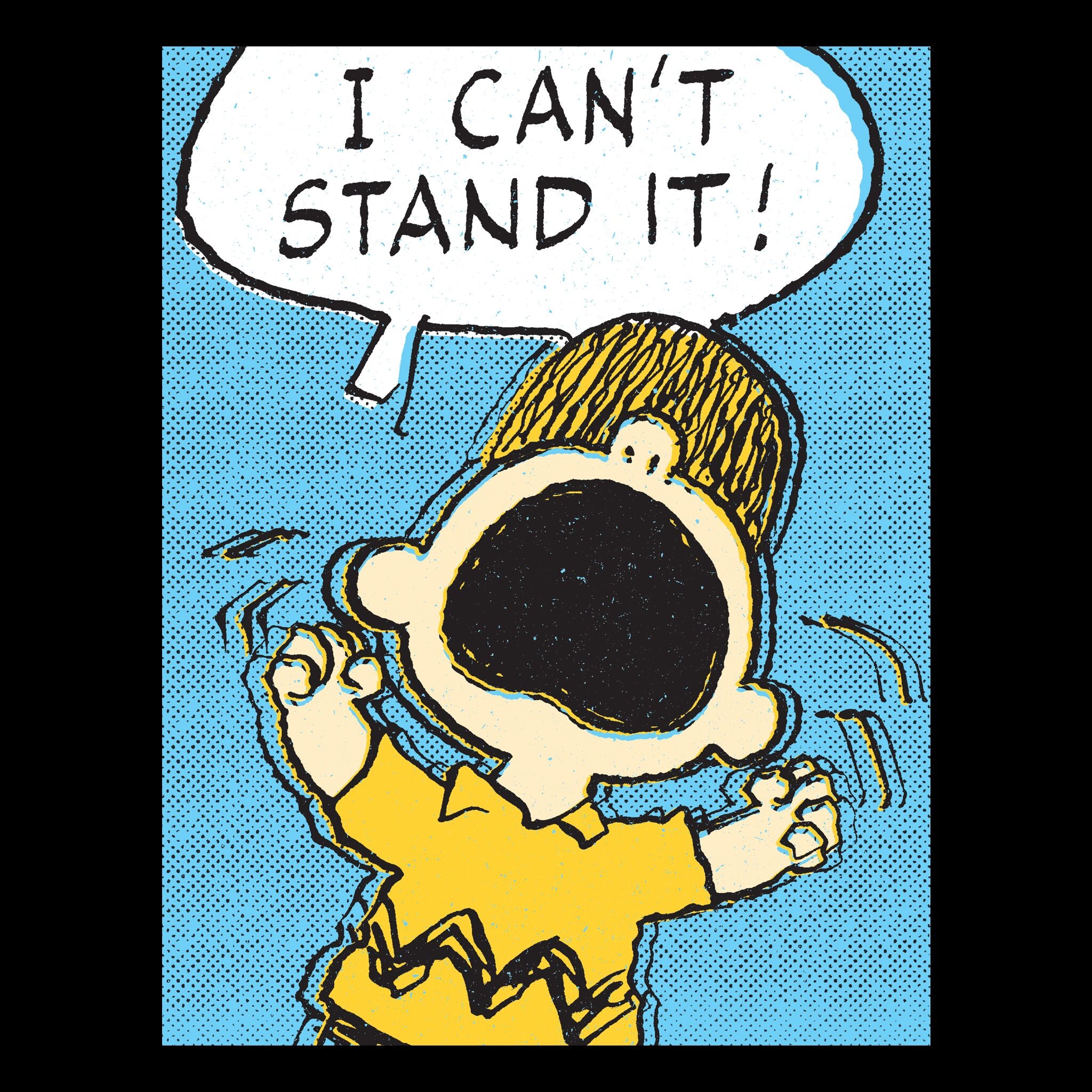 Peanuts T-Shirts - Angry Charlie Brown