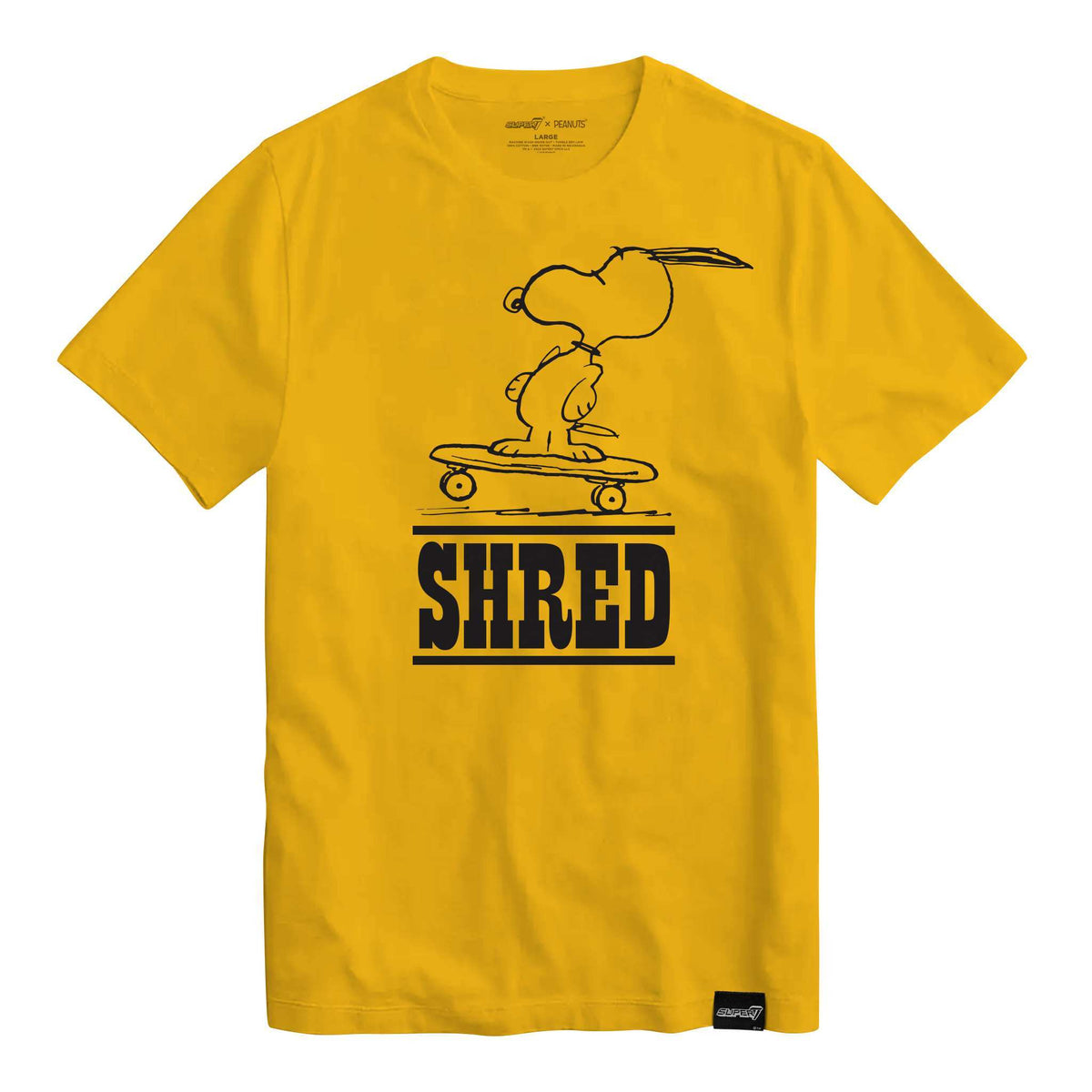 Peanuts Snoopy Roller Skating Rainbow Women's T-Shirt