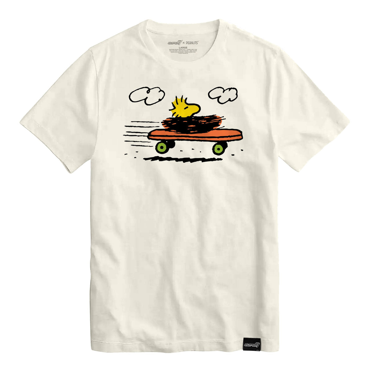 Peanuts Woodstock Skateboard Tshirt