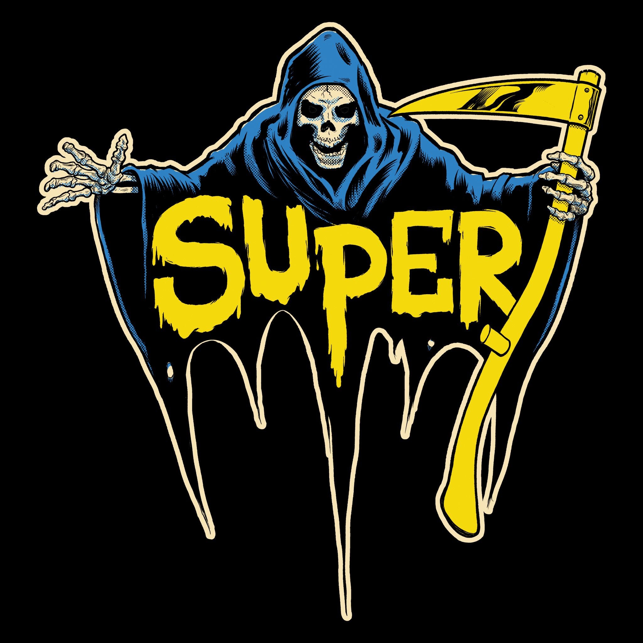 Super7 T-shirts - Super7 Reaper (Black)