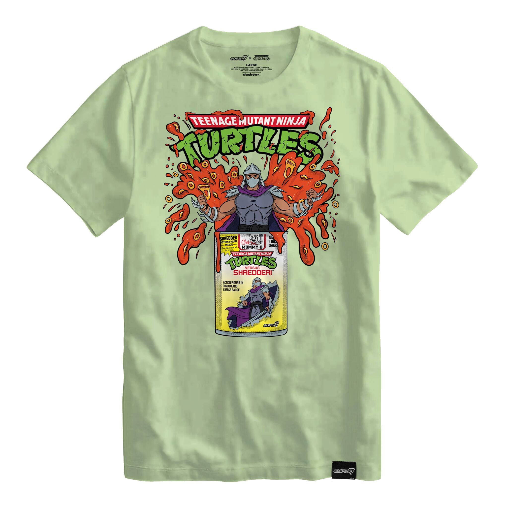Teenage Mutant Ninja Turtles T-Shirts - Shredder / Pasta Can