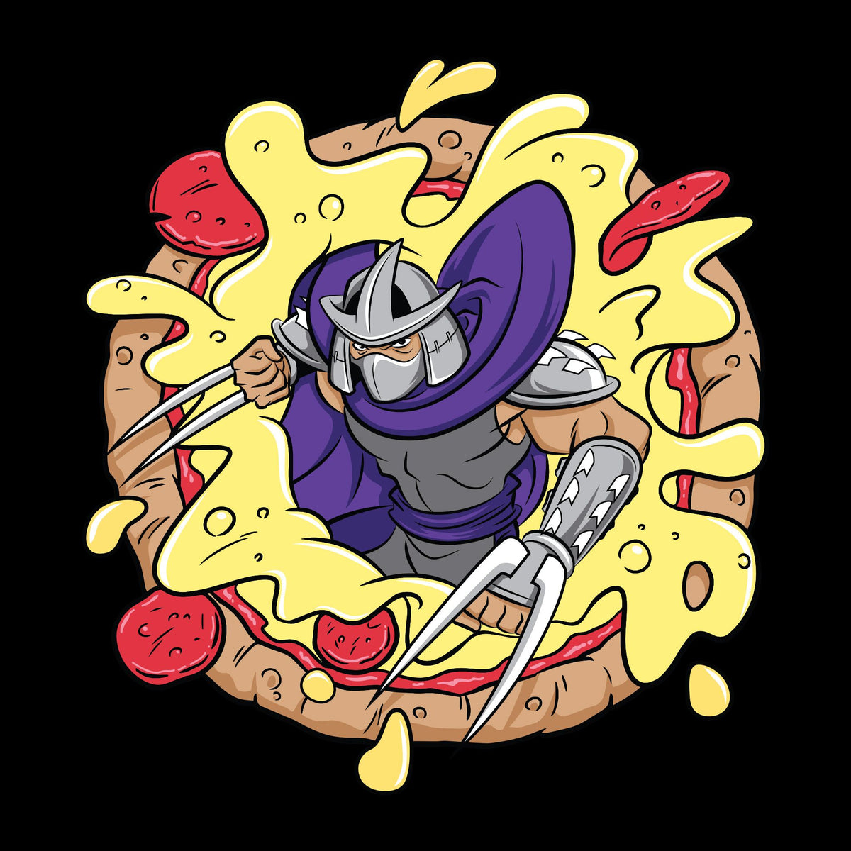Teenage Mutant Ninja Turtles Retro Arcade Shredder T-Shirt