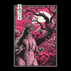Toho T-Shirts - Godzilla Cherry Blossom (Black Long Sleeve)