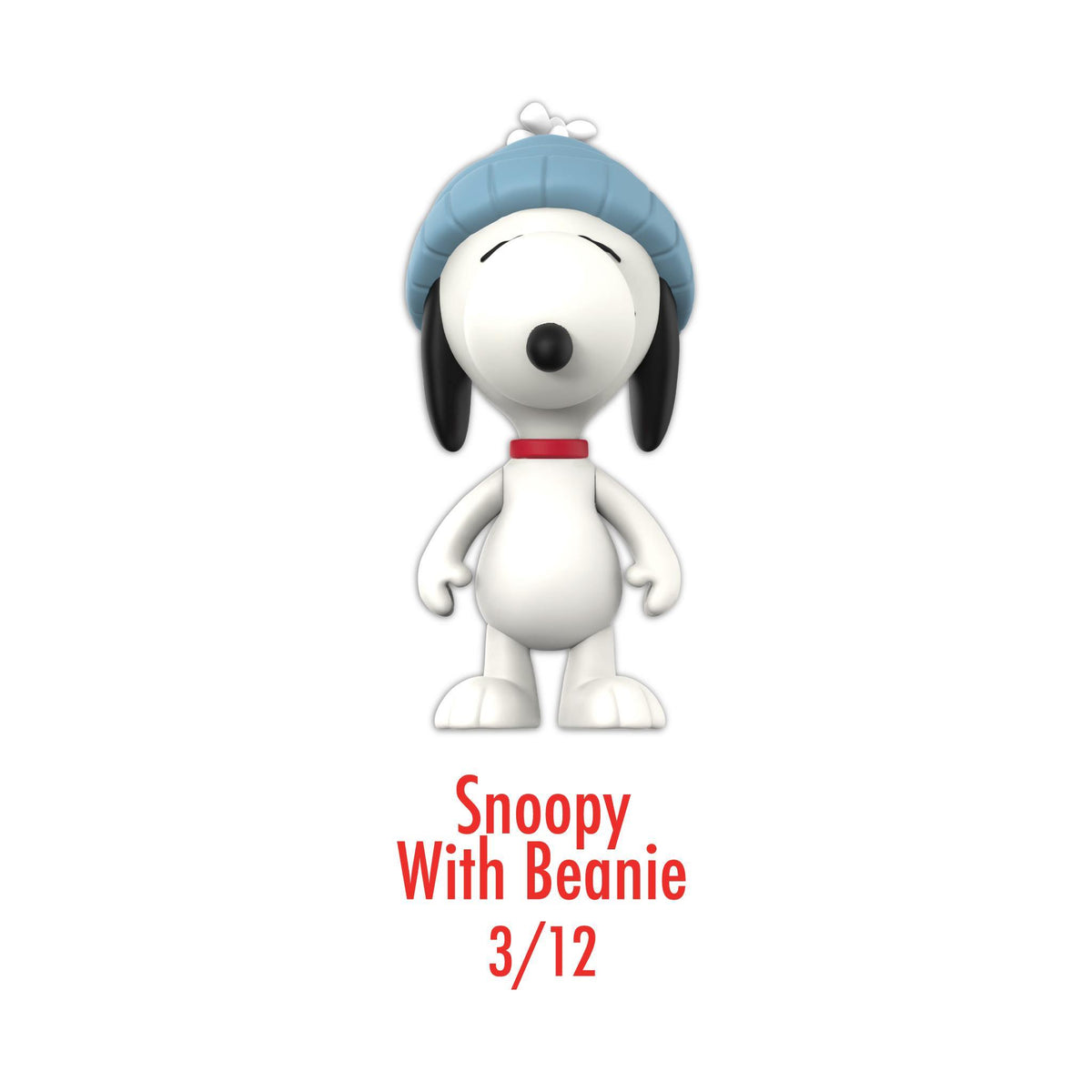 Snoopy in a blue winter beanie from Peanuts ReAction Wave 11