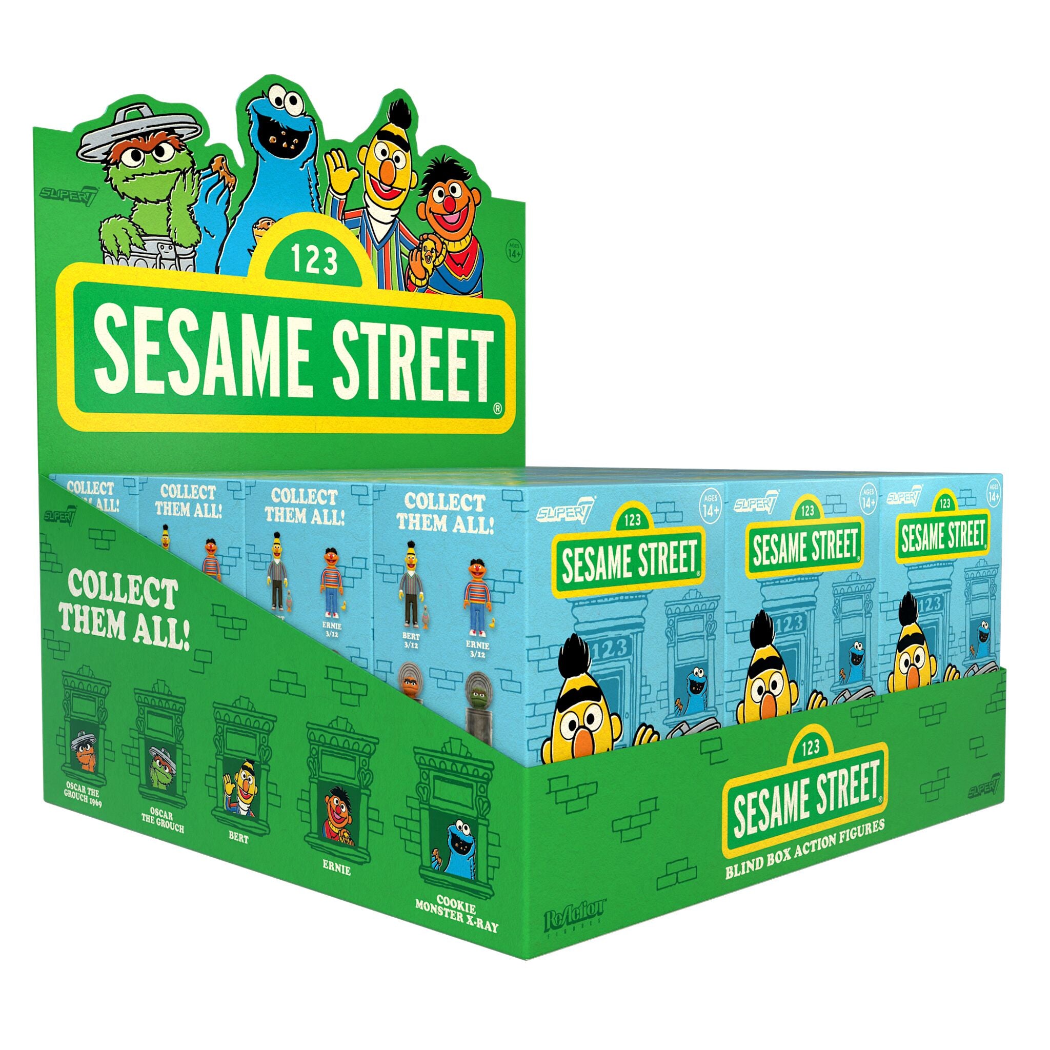 Sesame Street Blind Box Wave 01 - Blind Box Flat