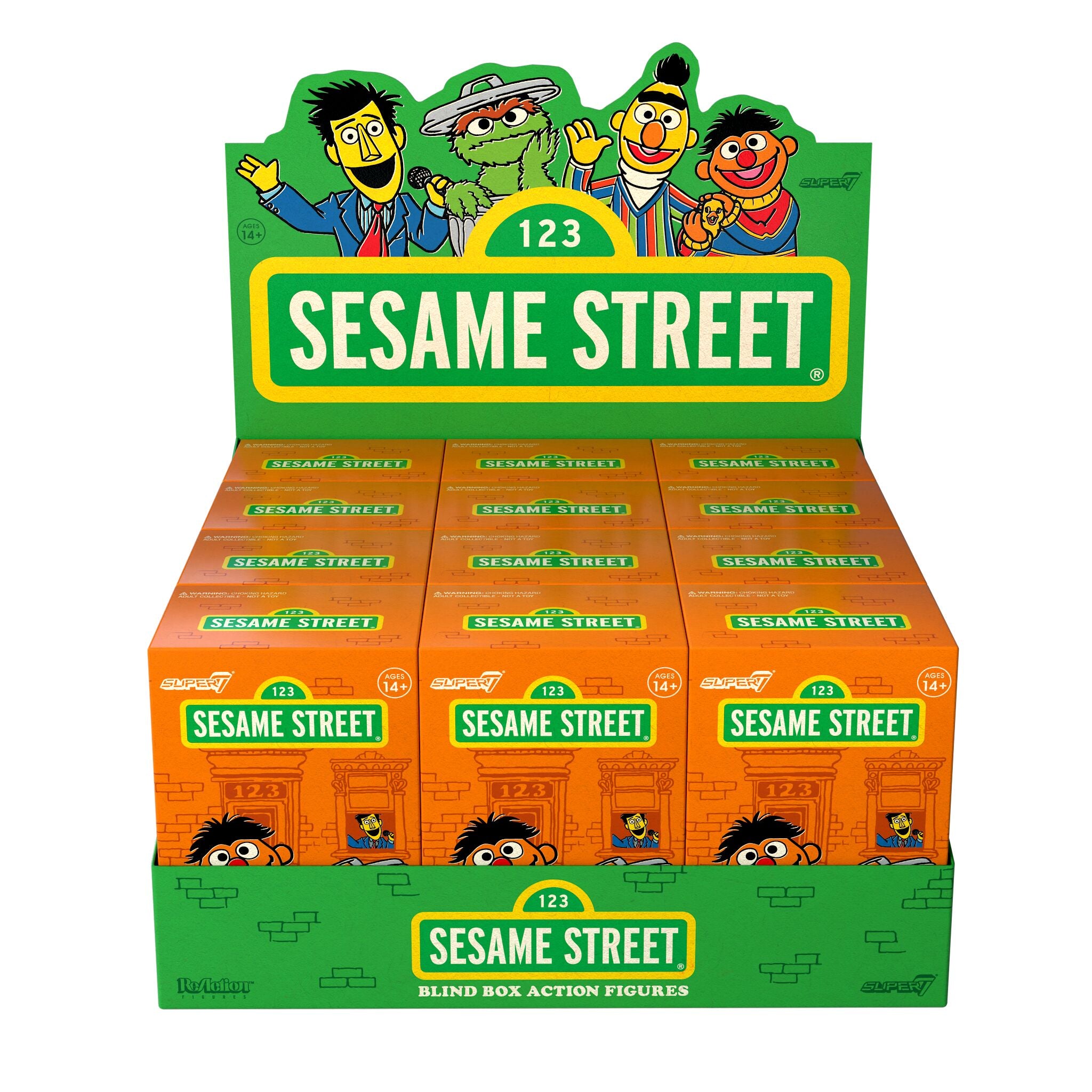 Sesame Street Blind Box Wave 03 - Blind Box Flat
