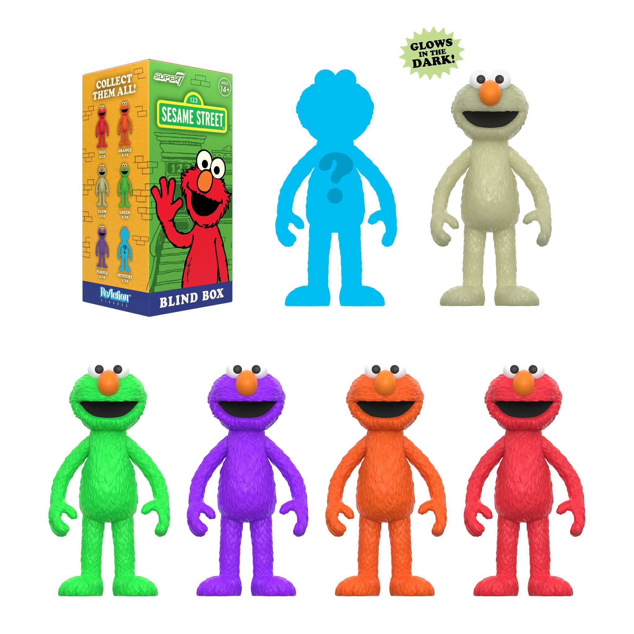 Sesame Street Blind Box Wave 04 - Elmo Individual Blind Box